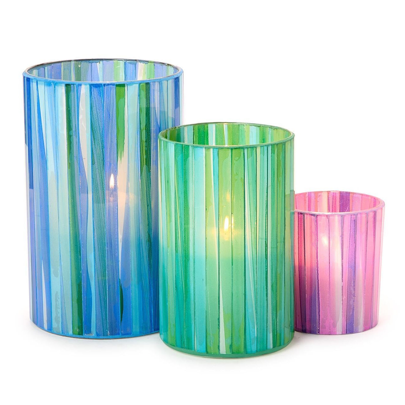 Mosaic Candle Holder Set of 3