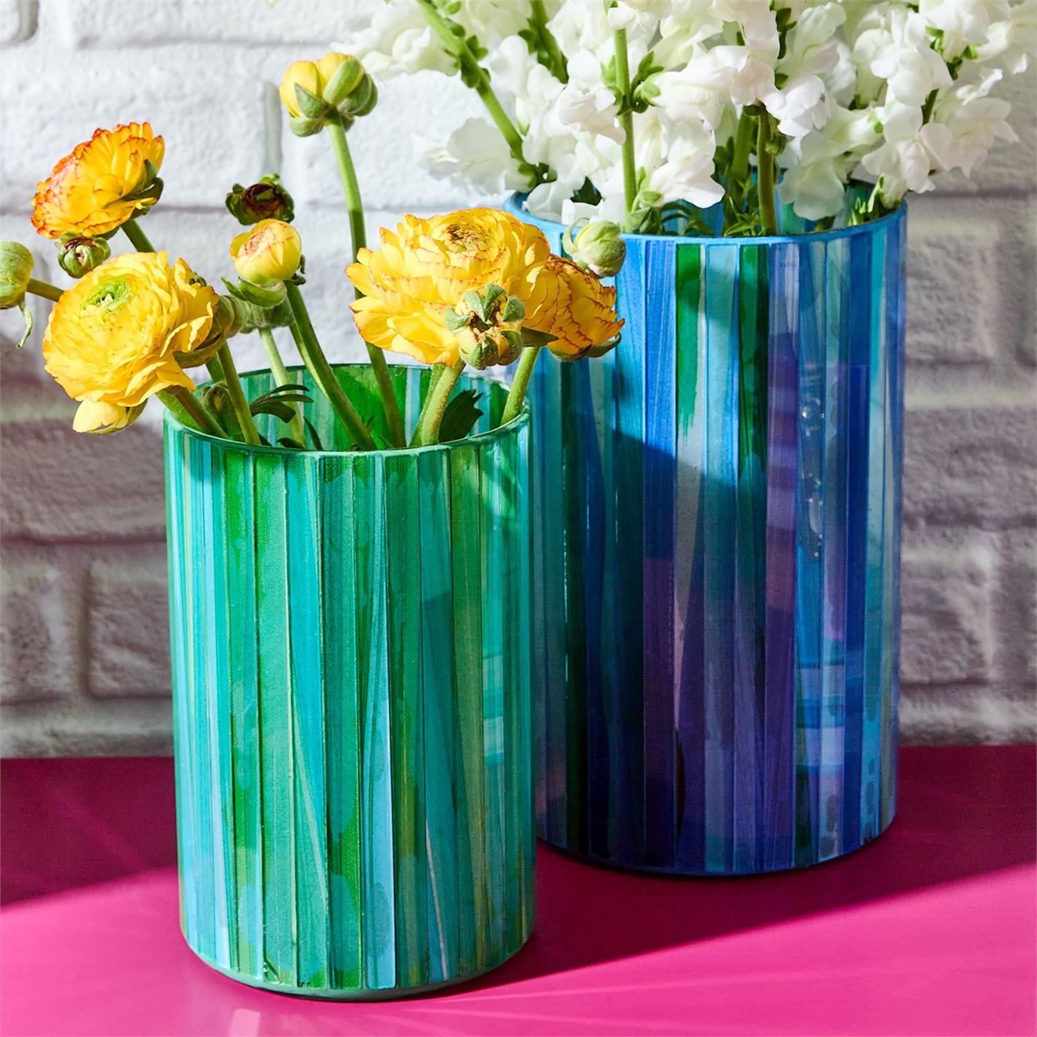 Mosaic Candle Holder Set of 3