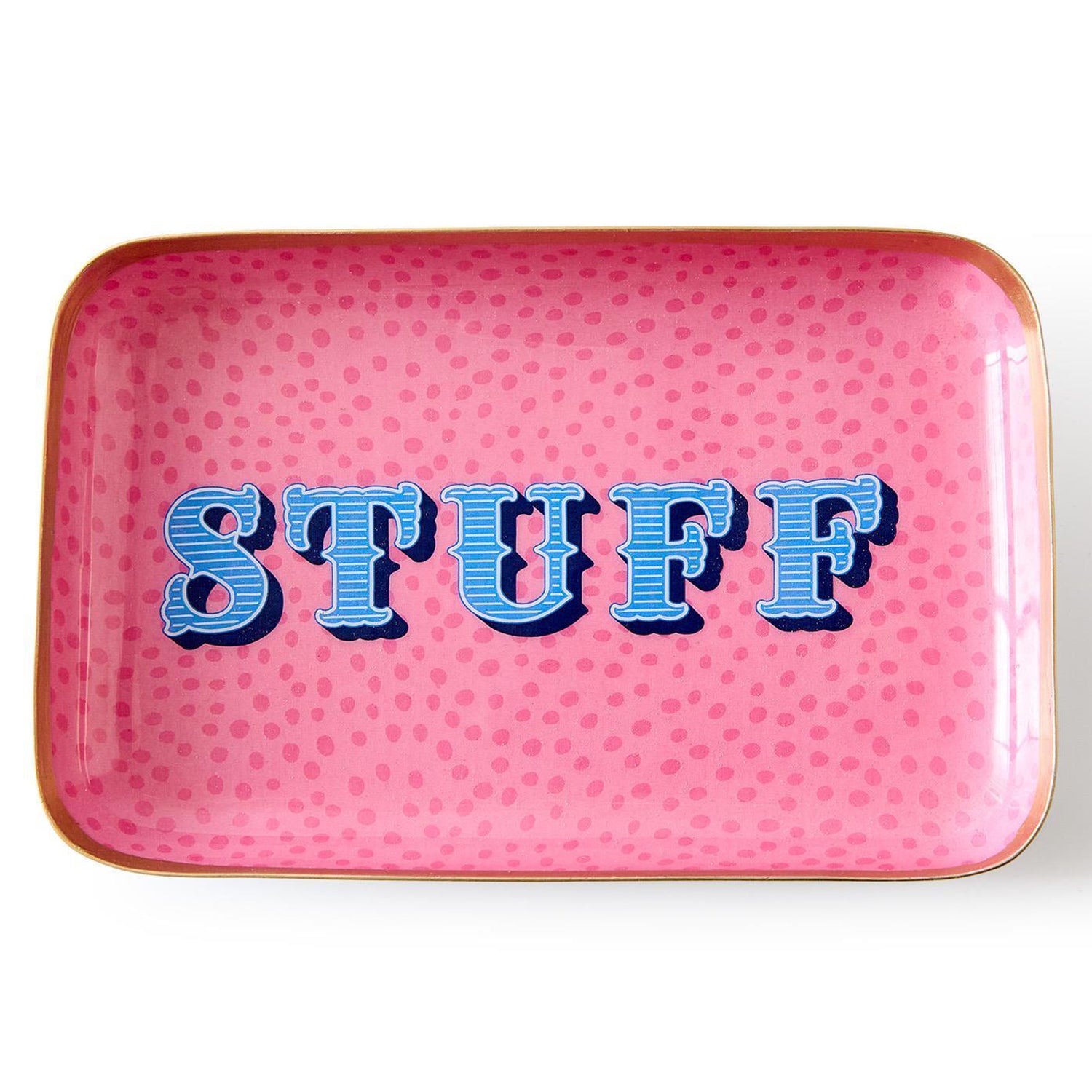 Metal Trinket Tray with Sayings Set of 3