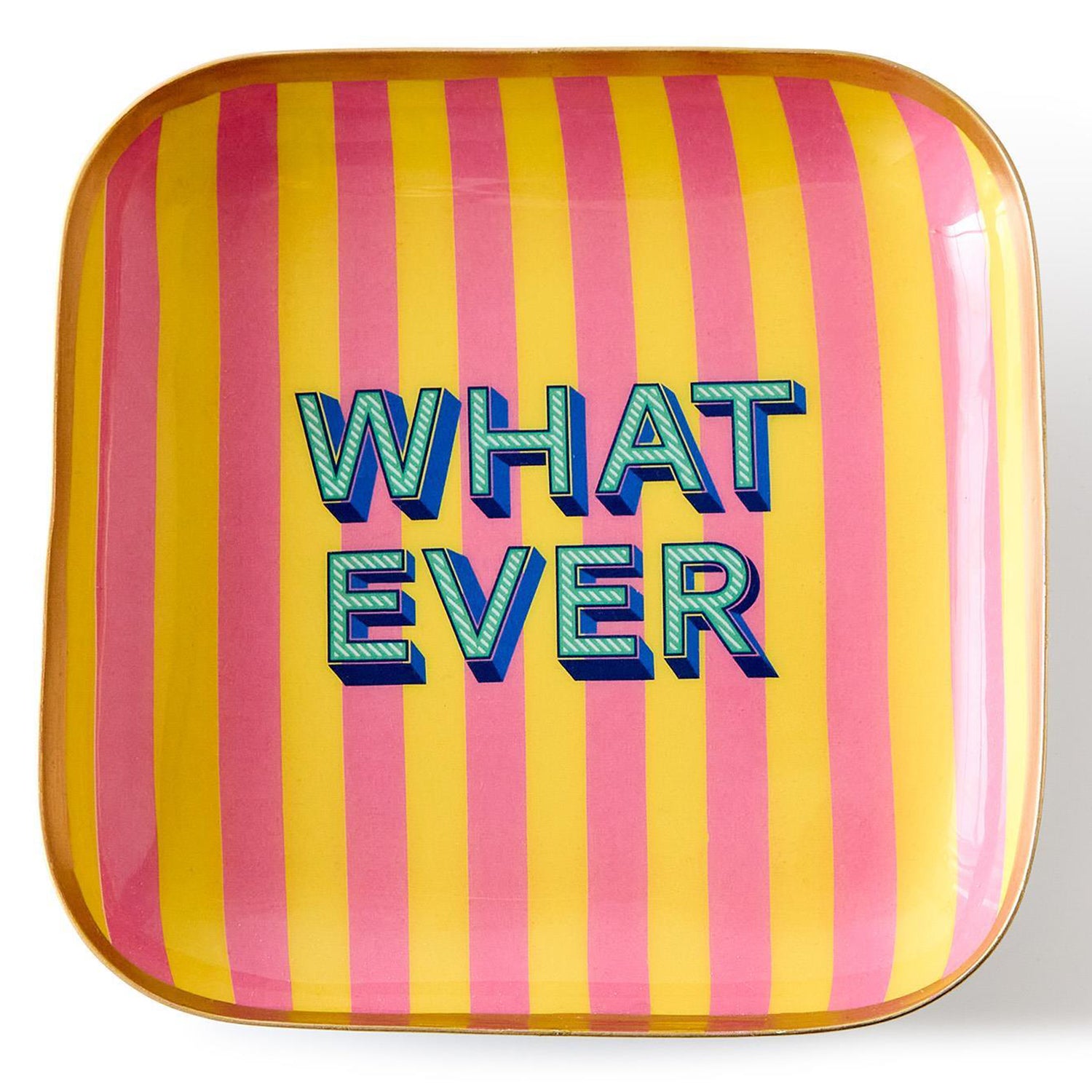 Metal Trinket Tray with Sayings Set of 3