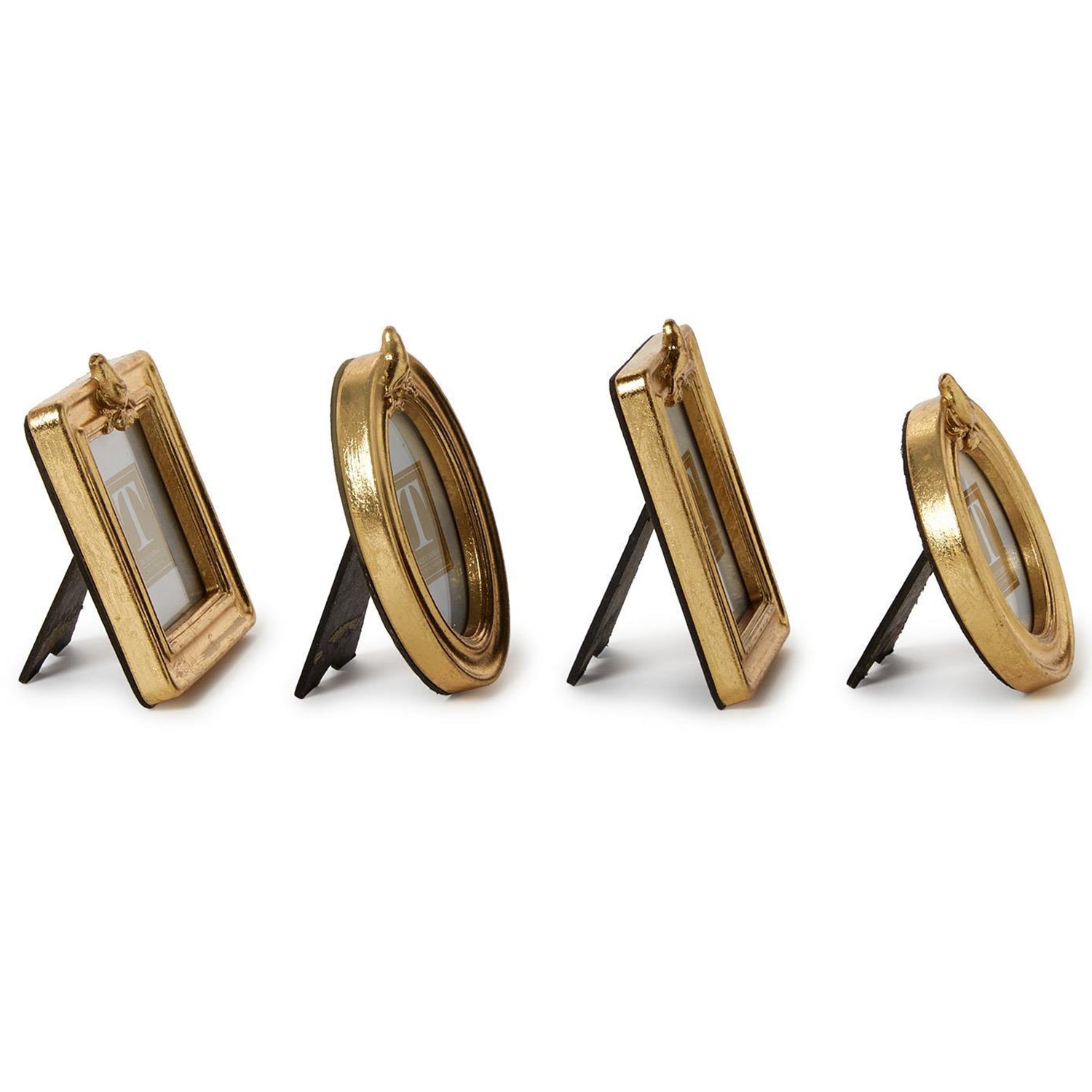 Gold Bird Photo Frame Set of 4