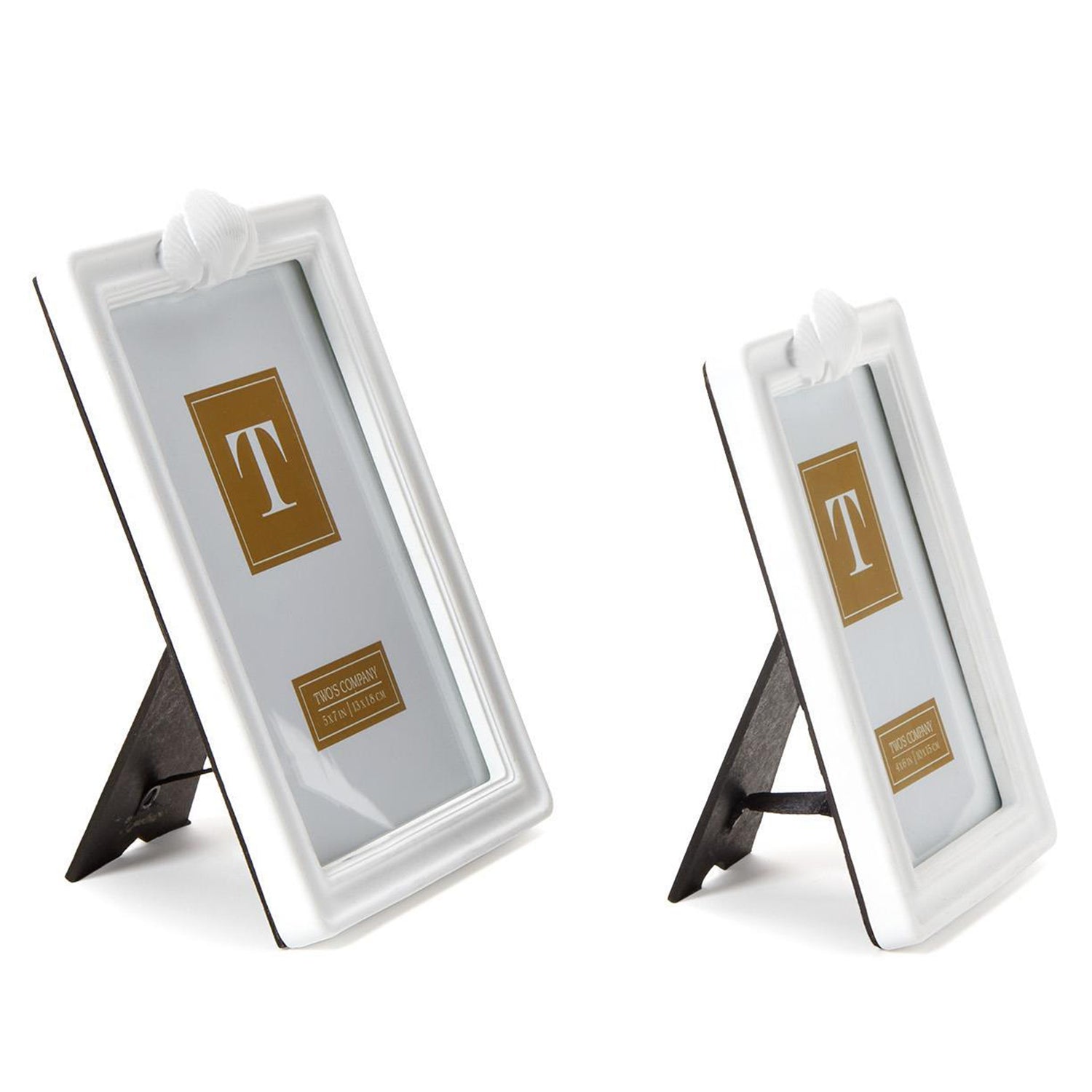 Single Shell Picture Frame Set of 2