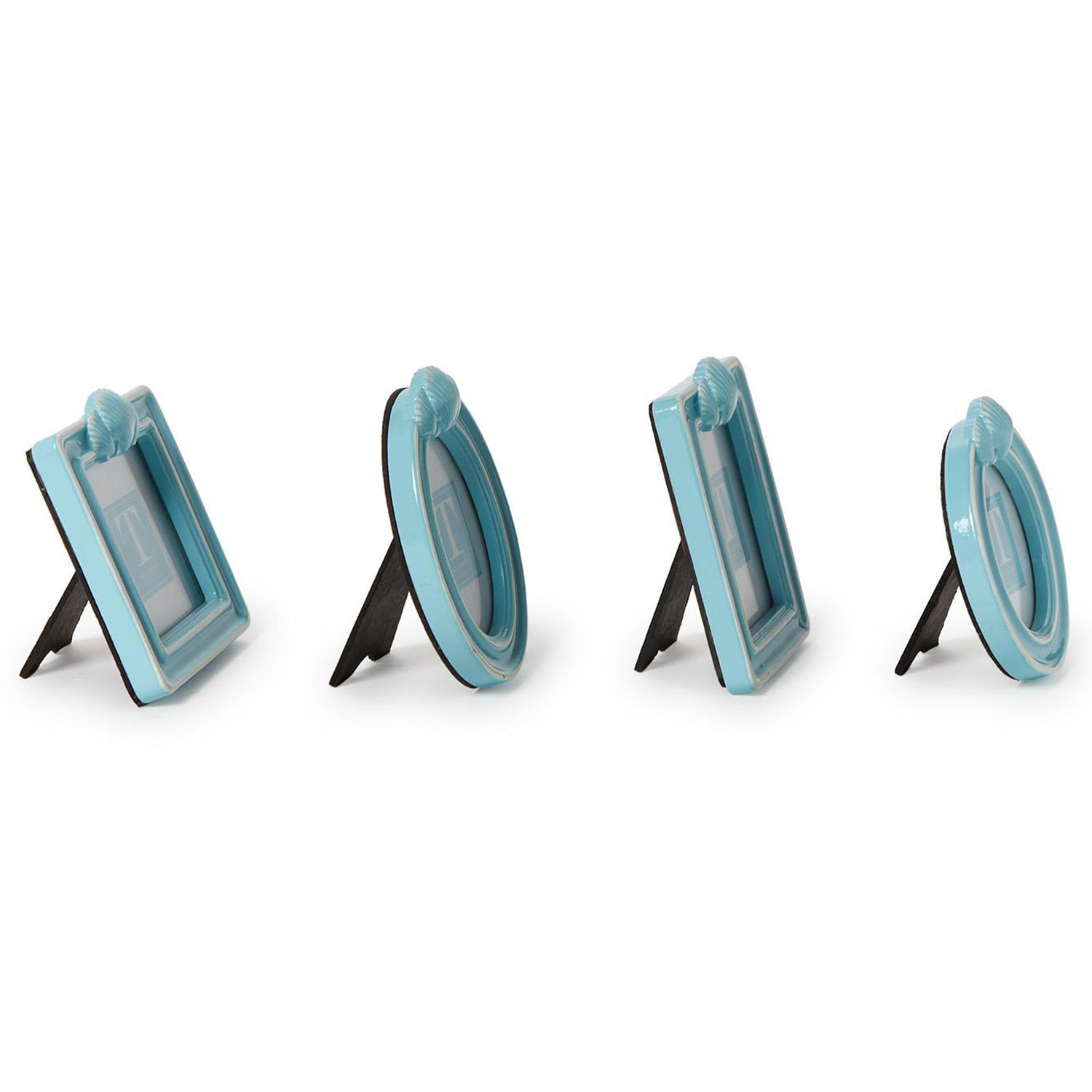 Blue Shell Photo Frame Set of 4