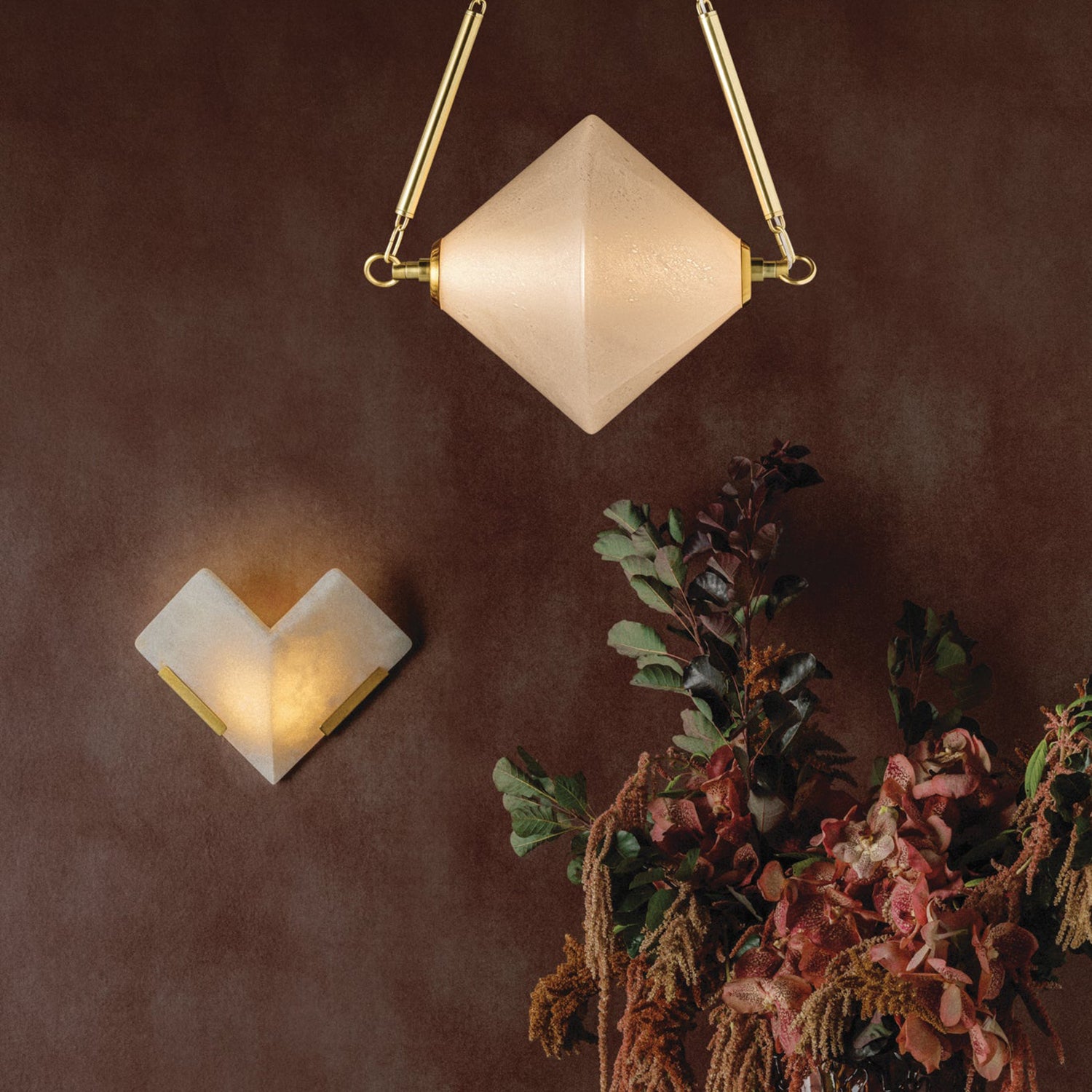 Moniomi x Corbett Lighting Solara Pendant