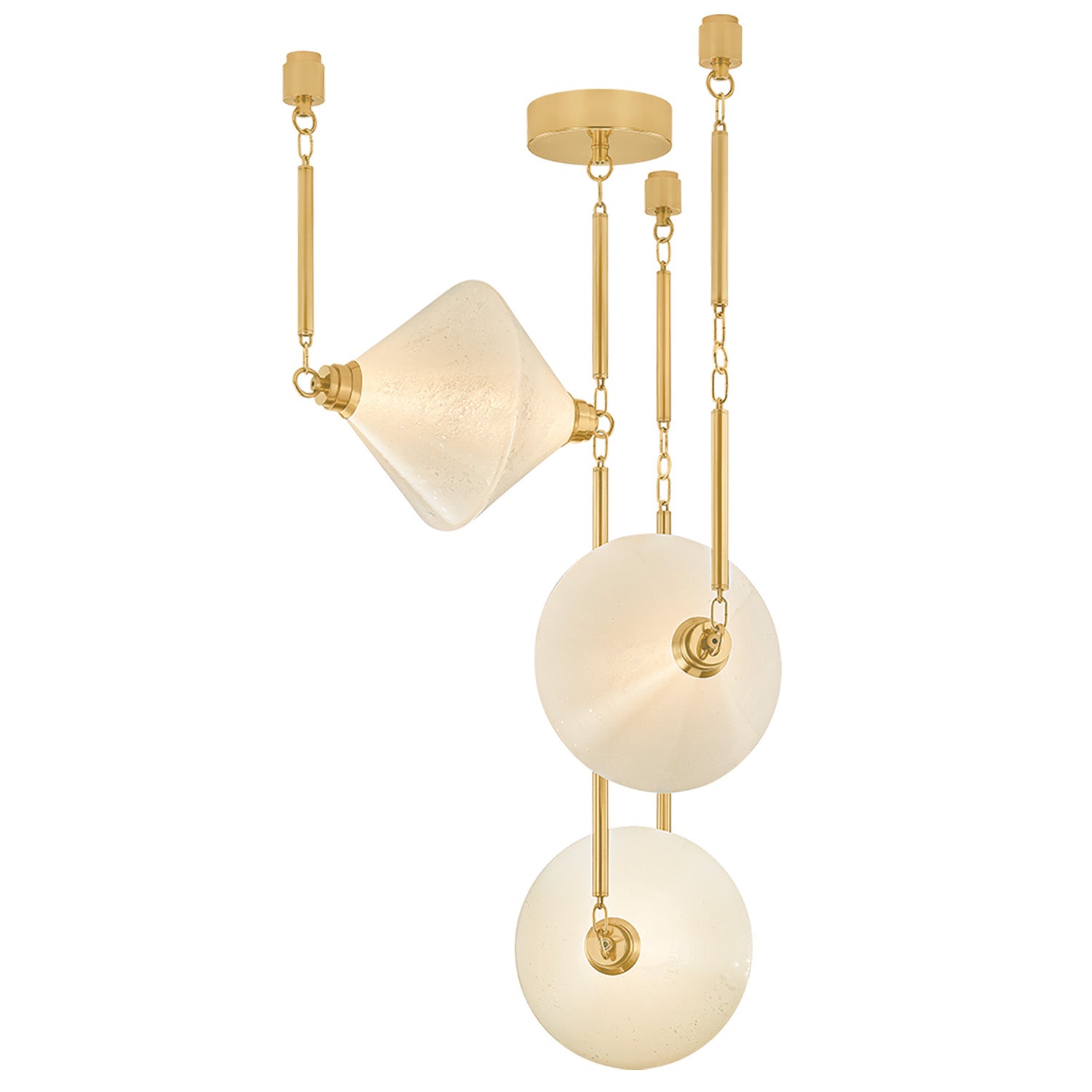 Moniomi x Corbett Lighting Solara Chandelier