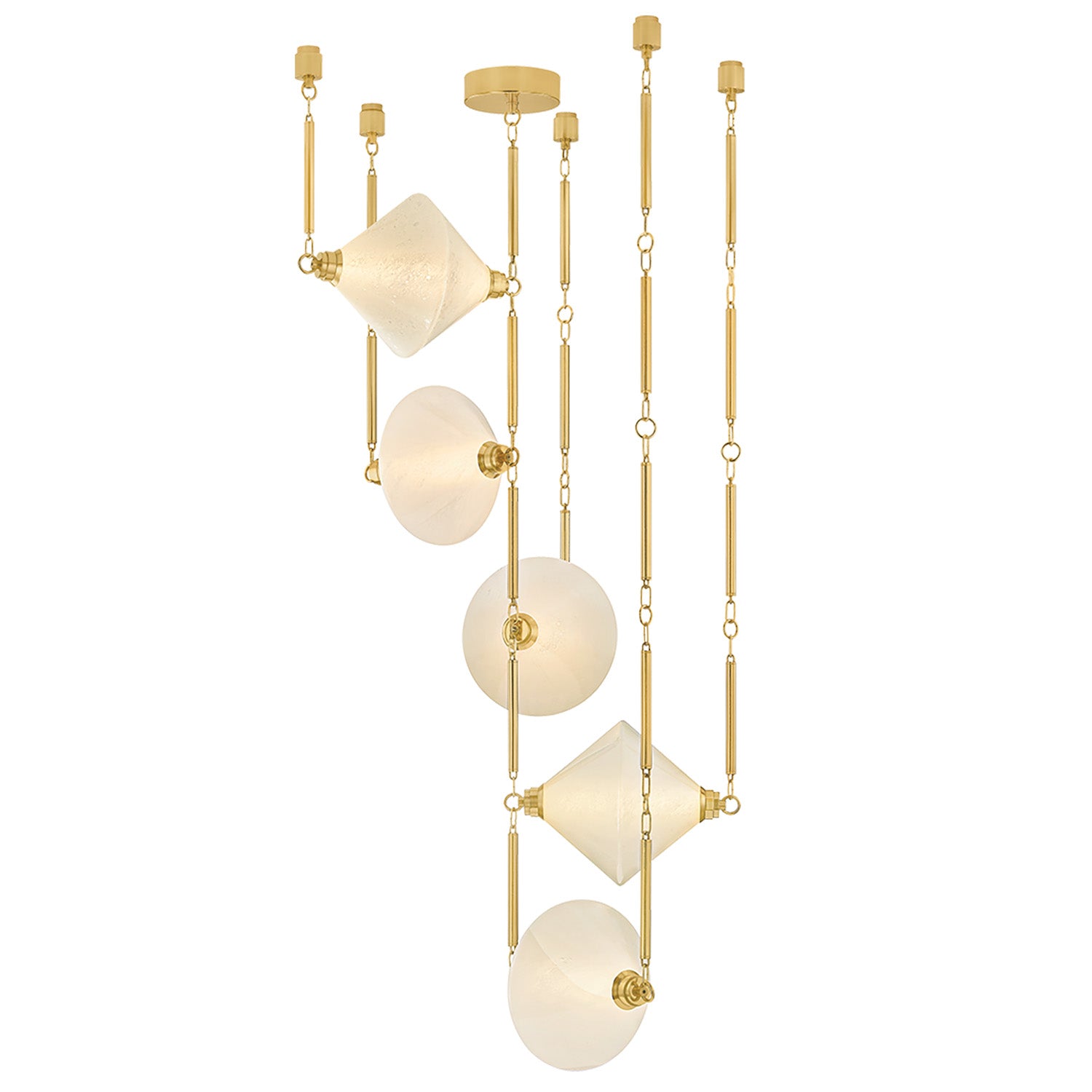 Moniomi x Corbett Lighting Solara Chandelier