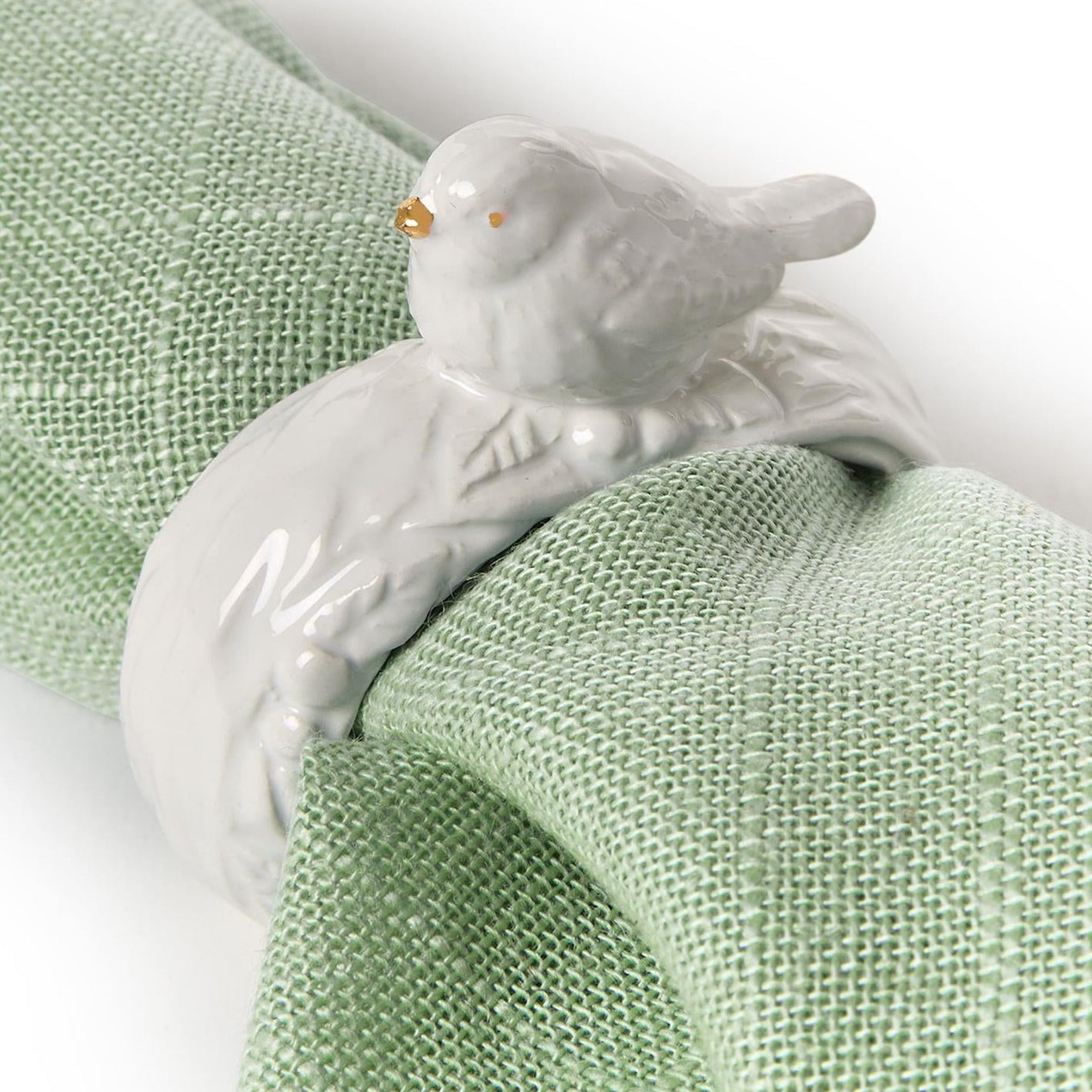 Bird Napkin Rings in Gift Box Set
