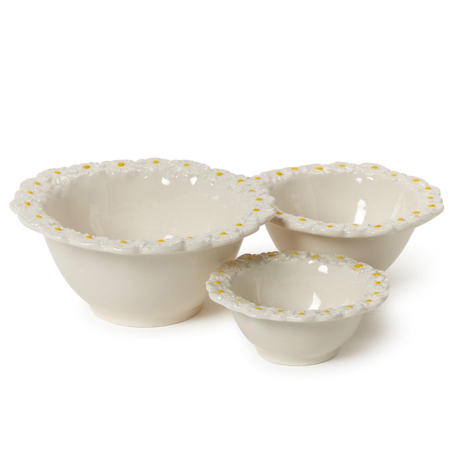 Daisy Bowl Set of 3