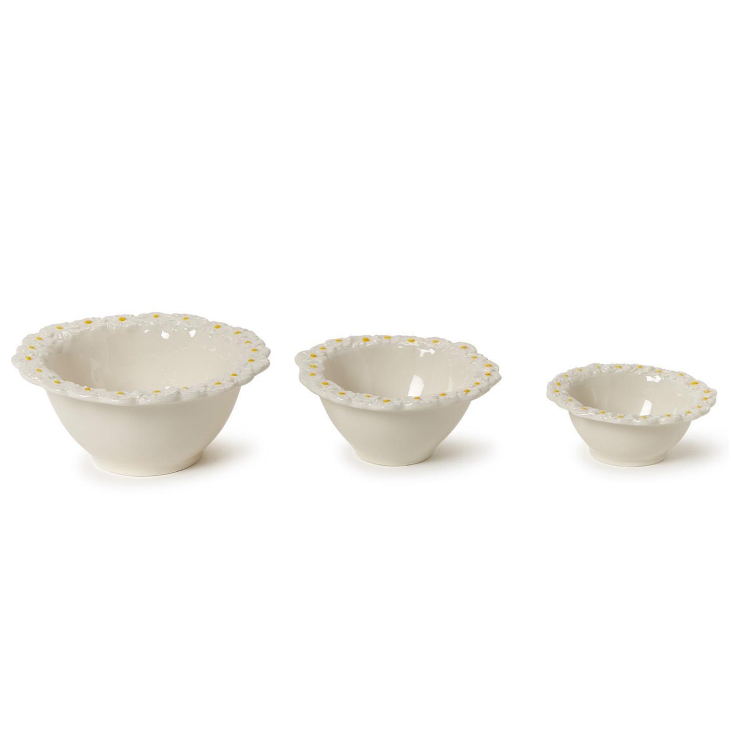Daisy Bowl Set of 3