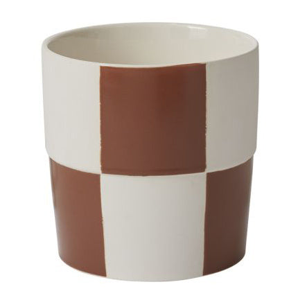 Checkerboard Pot