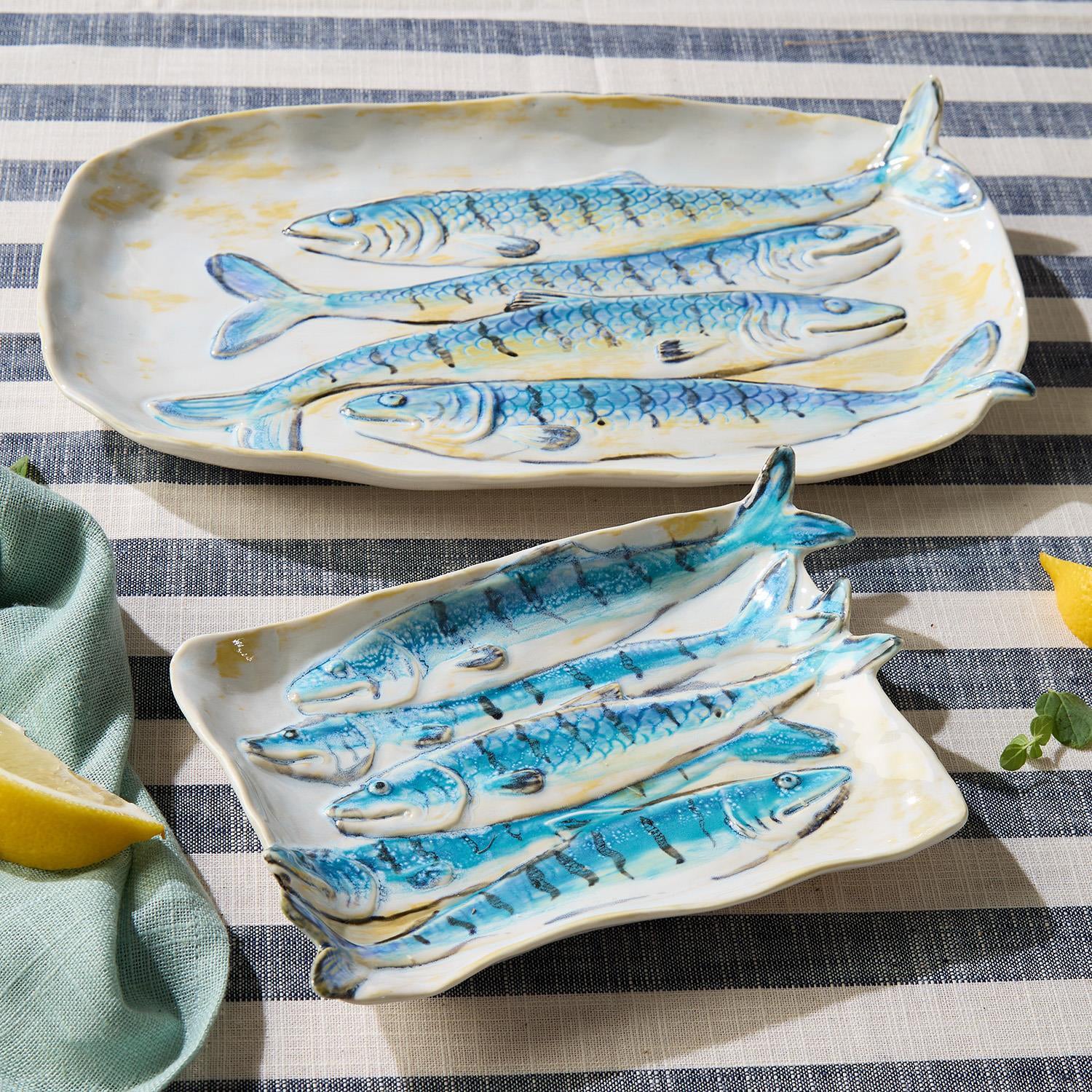 Sardine Plate Set of 2