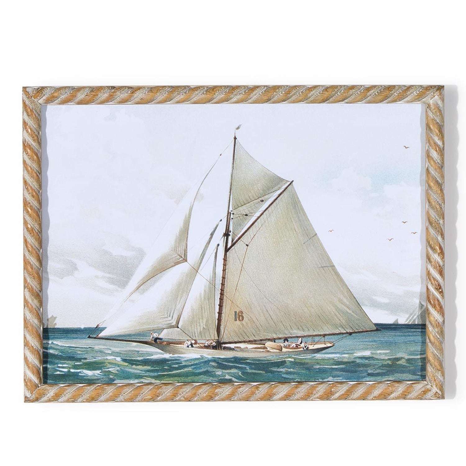 Framed Ship Wall Art Set of 4