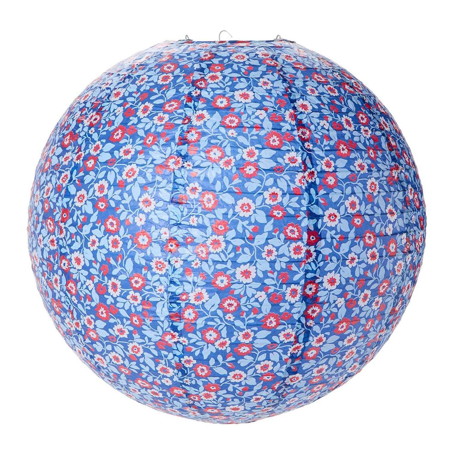 Red, White and Bloom Paper Lanterns in Gift Pack Set