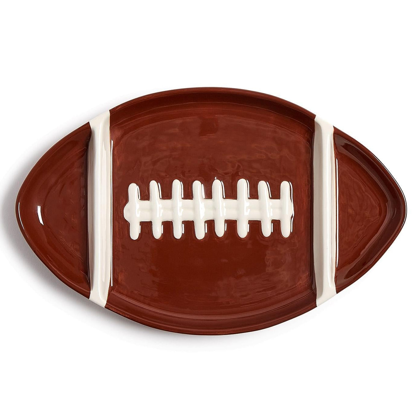 Football Sectional Serving Platter