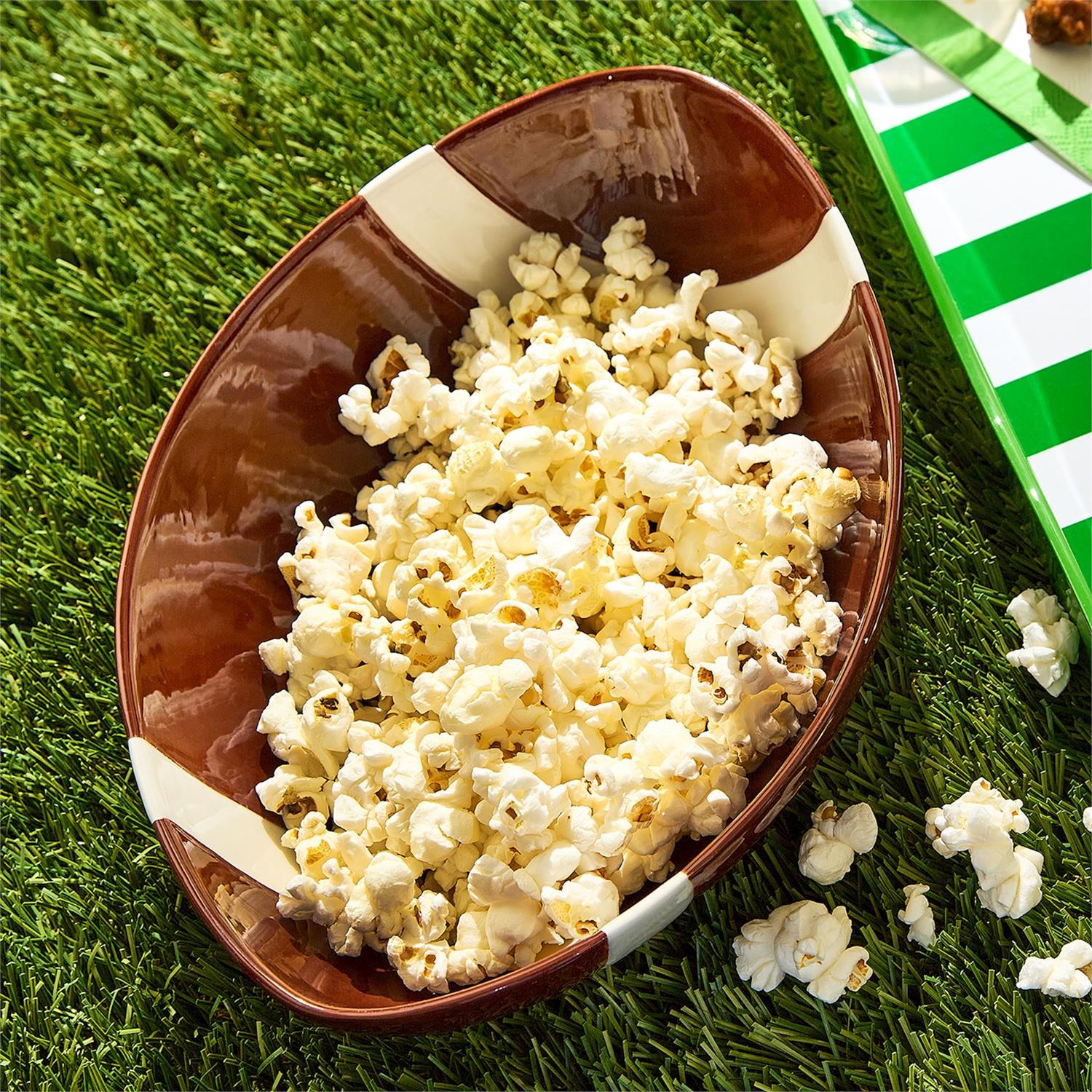 Football Tidbit Bowl Set of 2