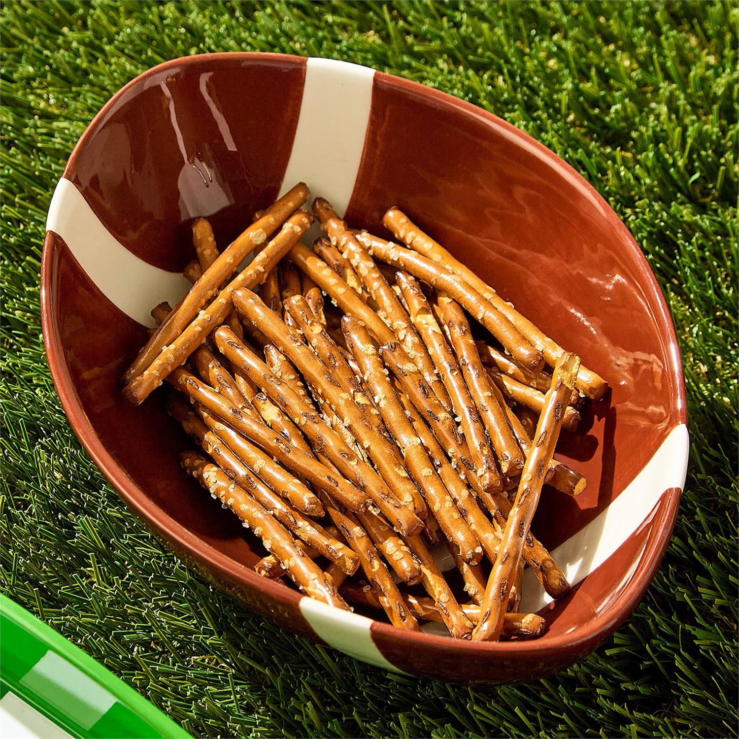Football Tidbit Bowl Set of 2
