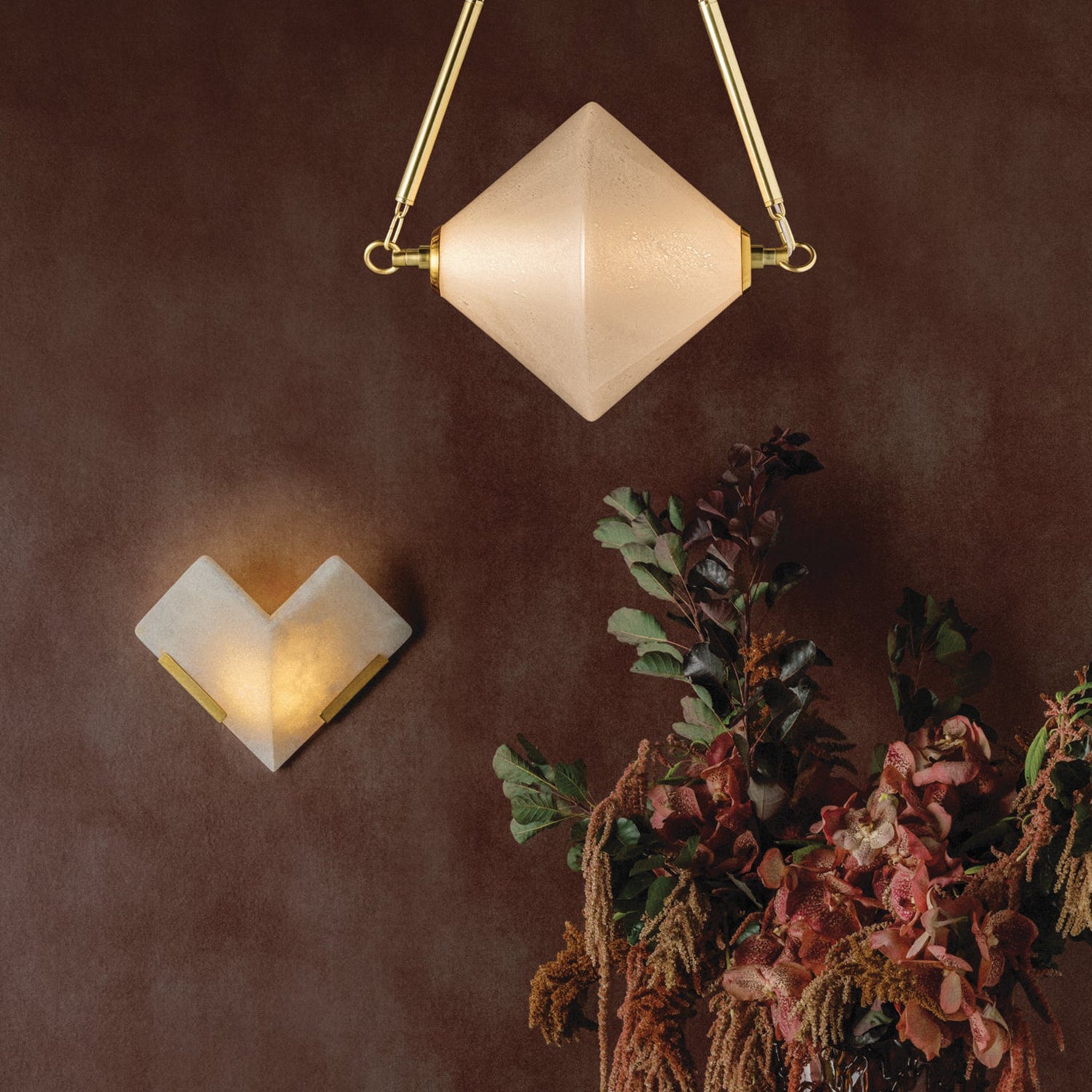 Moniomi x Corbett Lighting Geo Wall Sconce