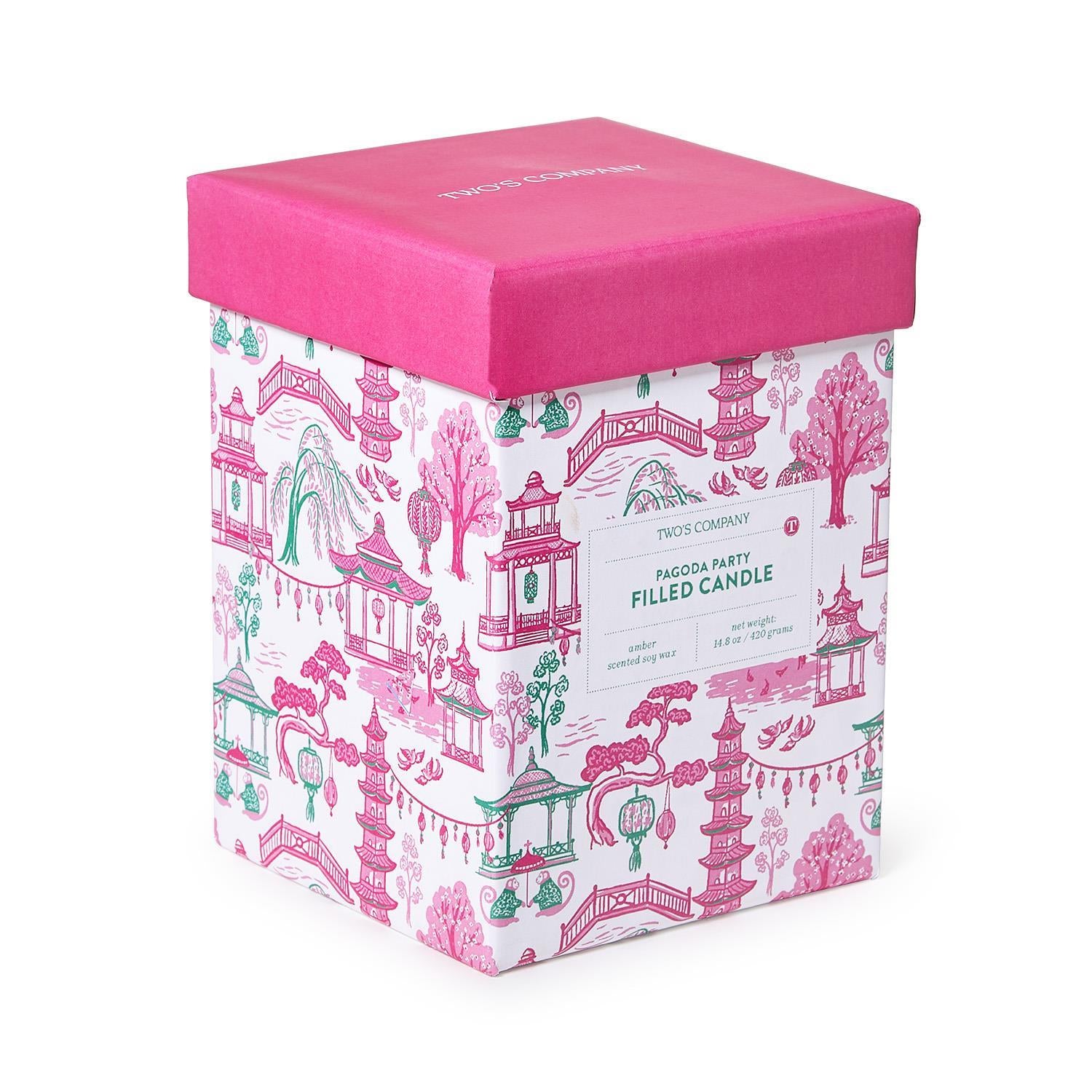 Pagoda Scented Candle in Gift Box