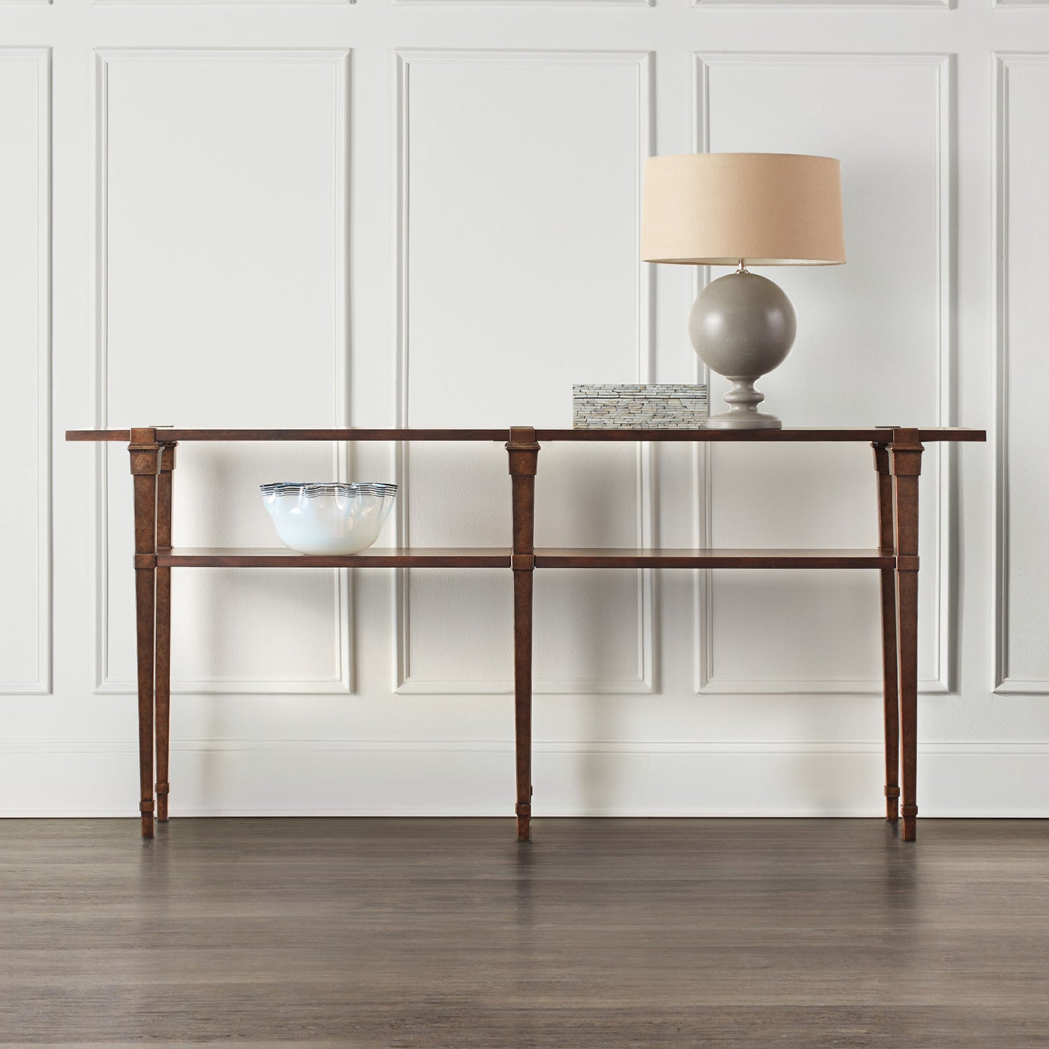 Hooker Furniture Mixed Media Skinny Console Table