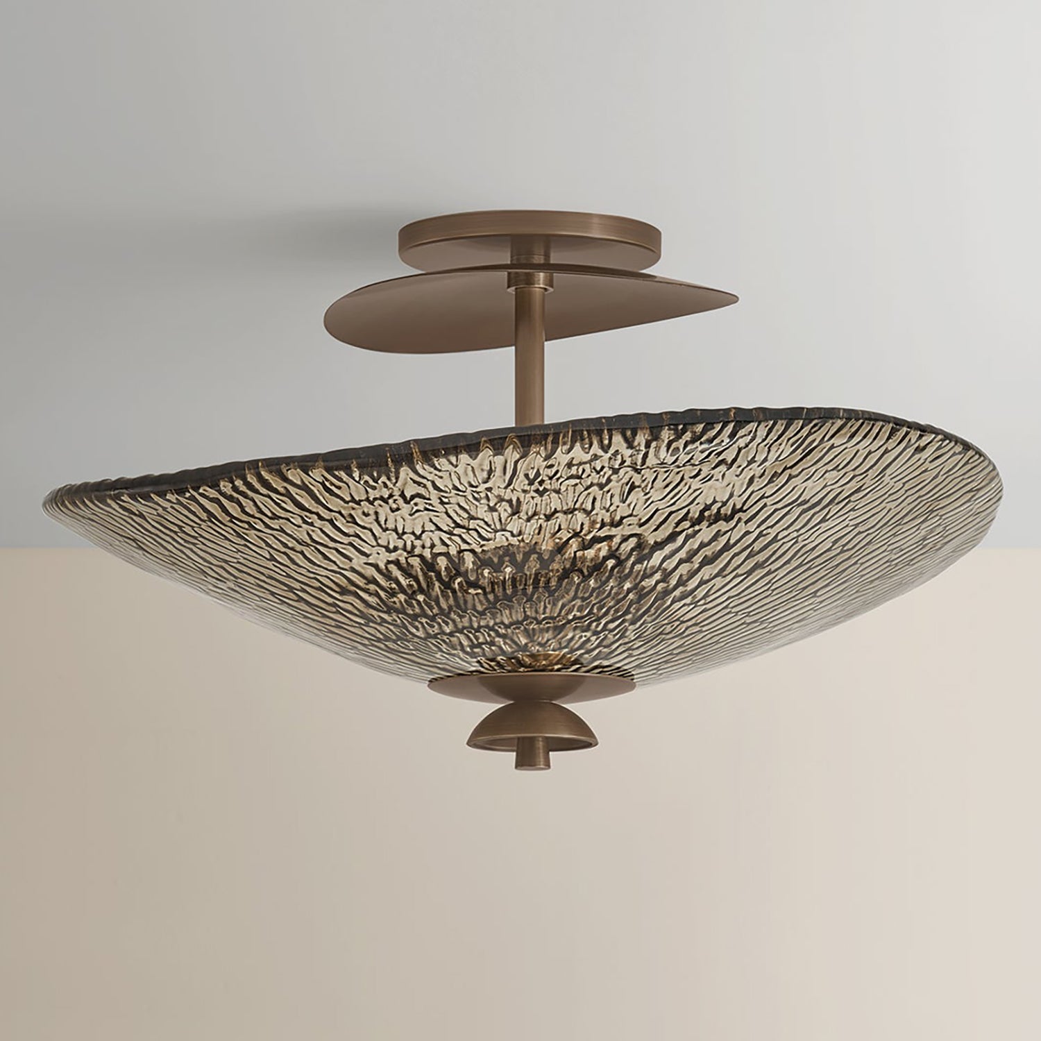 Moniomi x Corbett Lighting Alba Semi Flush Mount