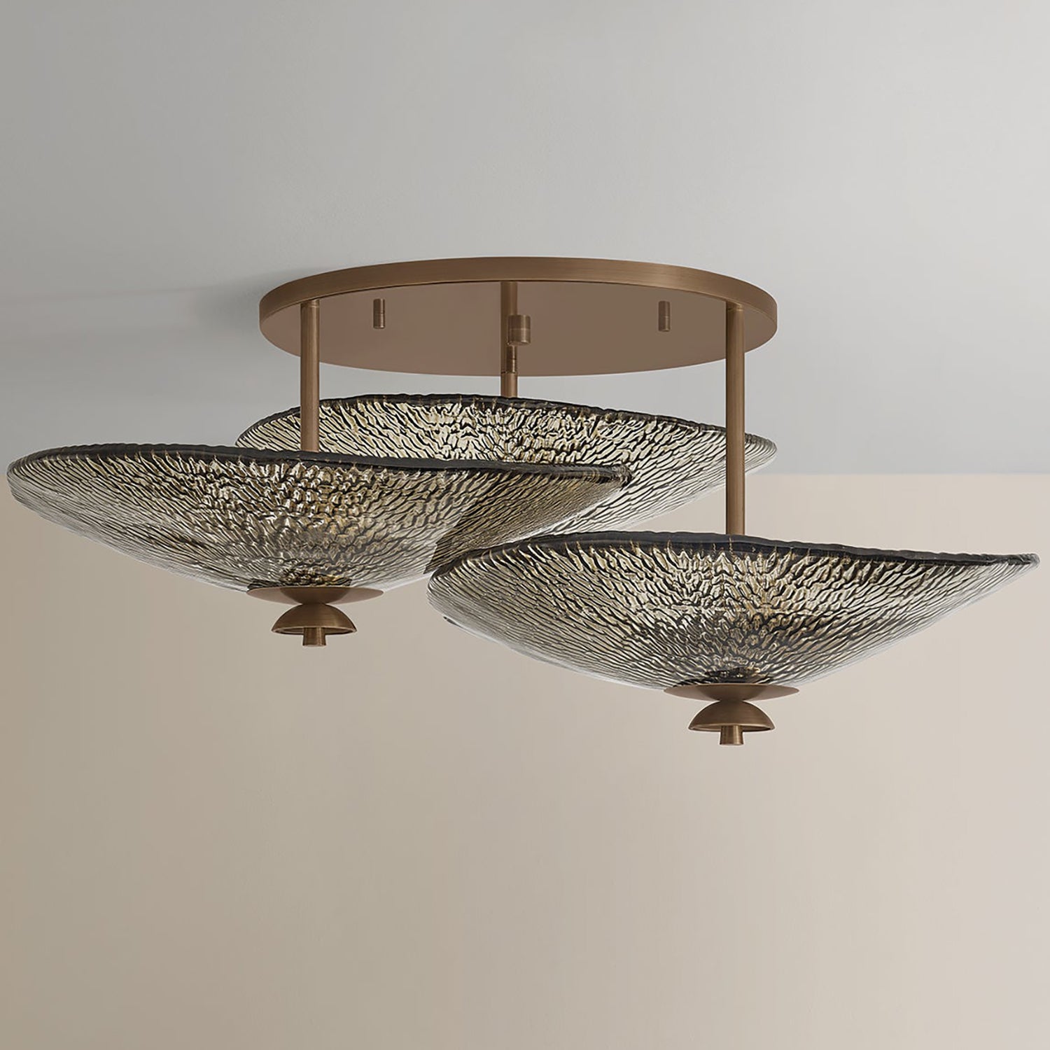 Moniomi x Corbett Lighting Alba Semi Flush Mount