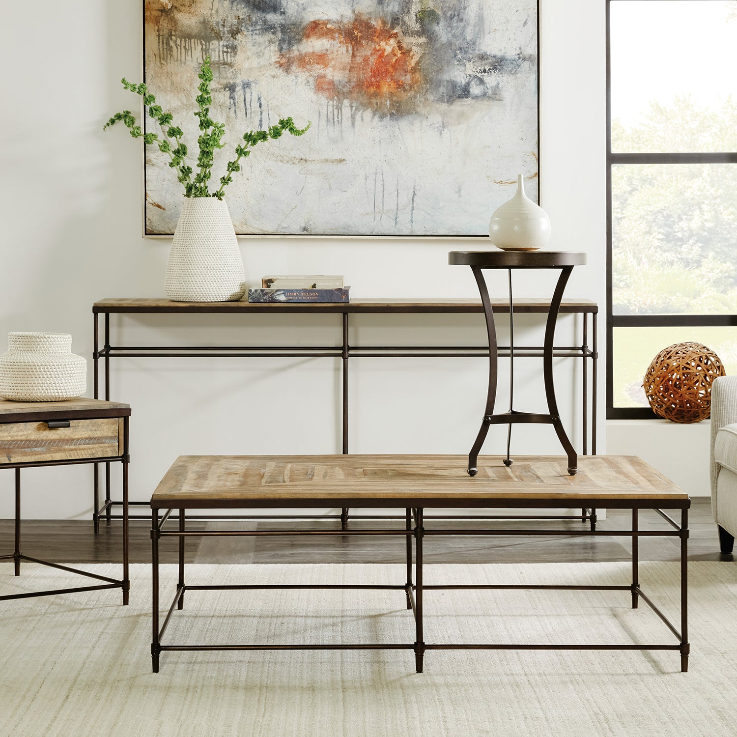 Hooker Furniture St. Armand Rectangular Cocktail Table