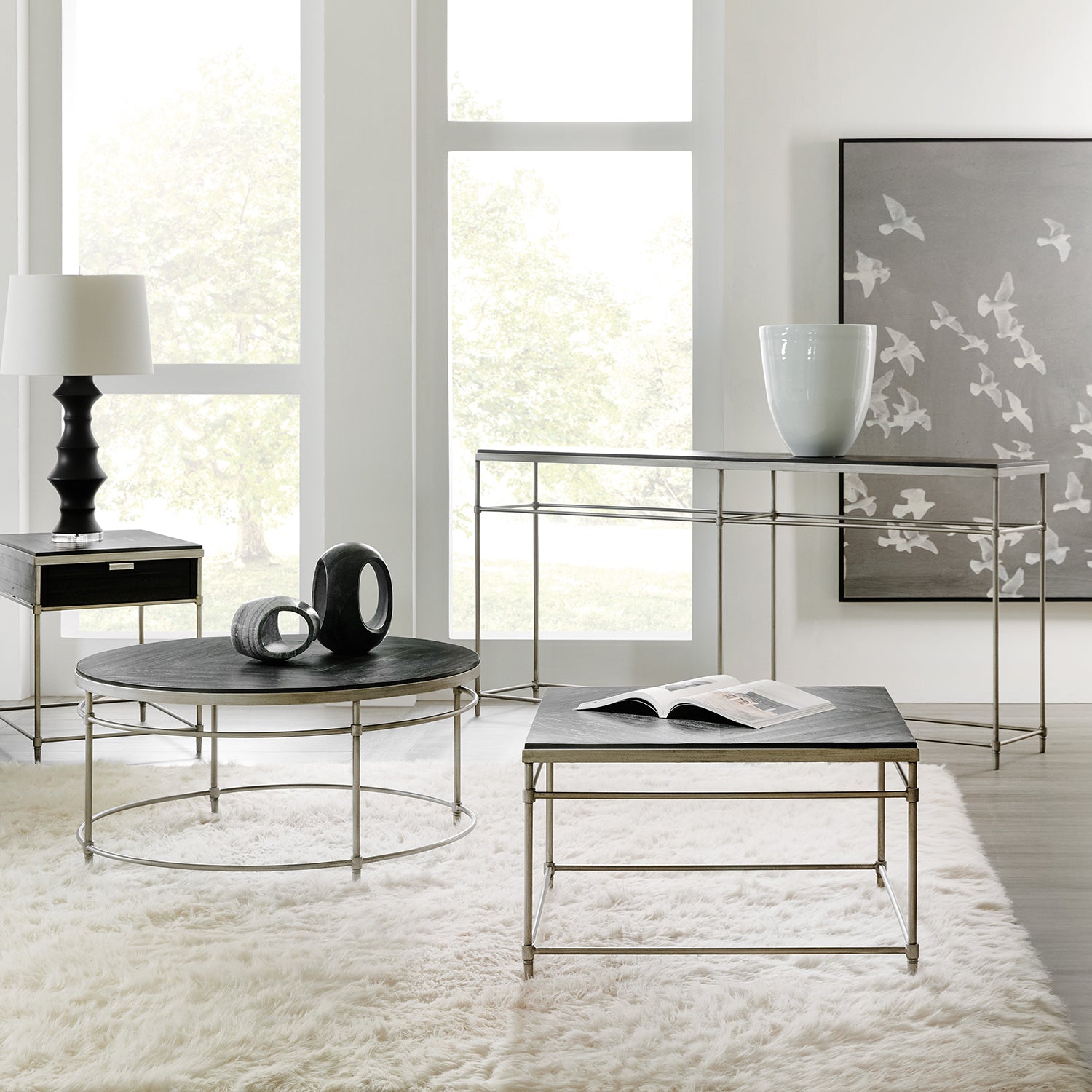 Hooker Furniture St. Armand Square Cocktail Table