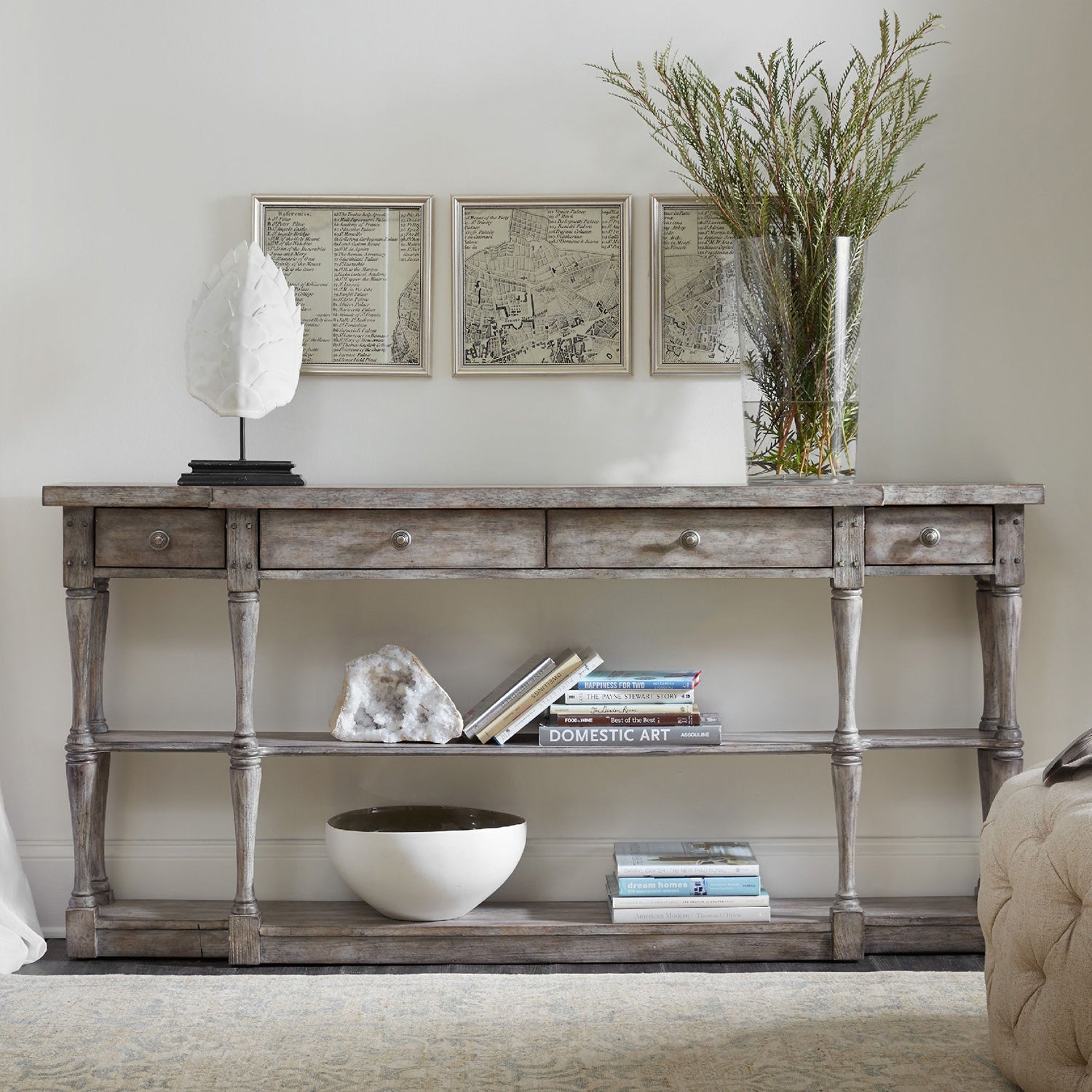 Hooker Furniture Sanctuary Four-Drawer Console