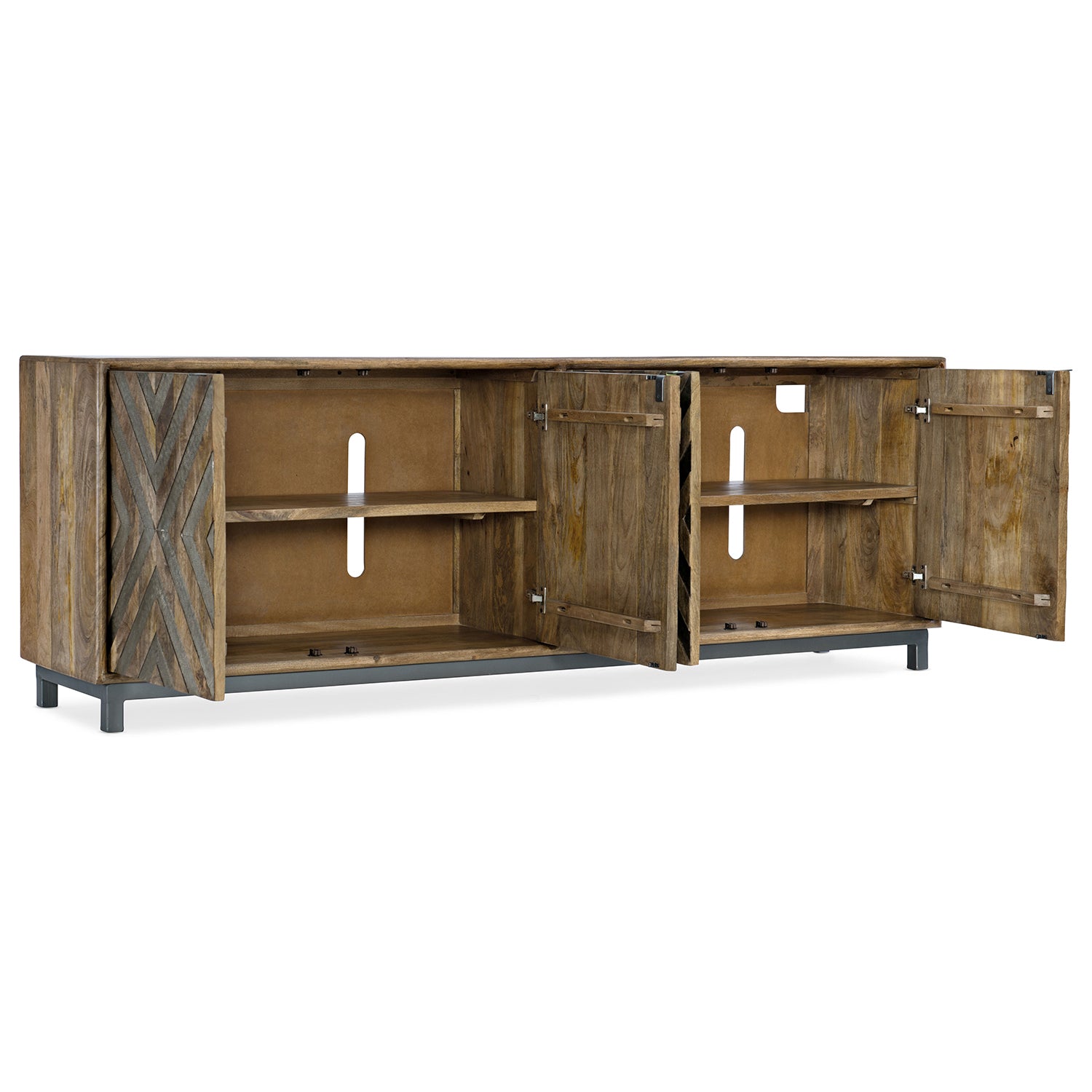 Hooker Furniture Four-Door Entertainment Console