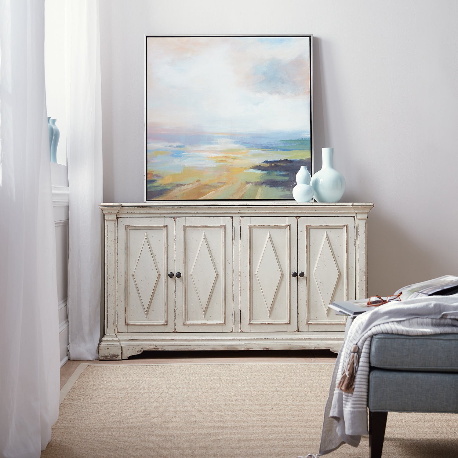 Hooker Furniture Four-Door Cabinet