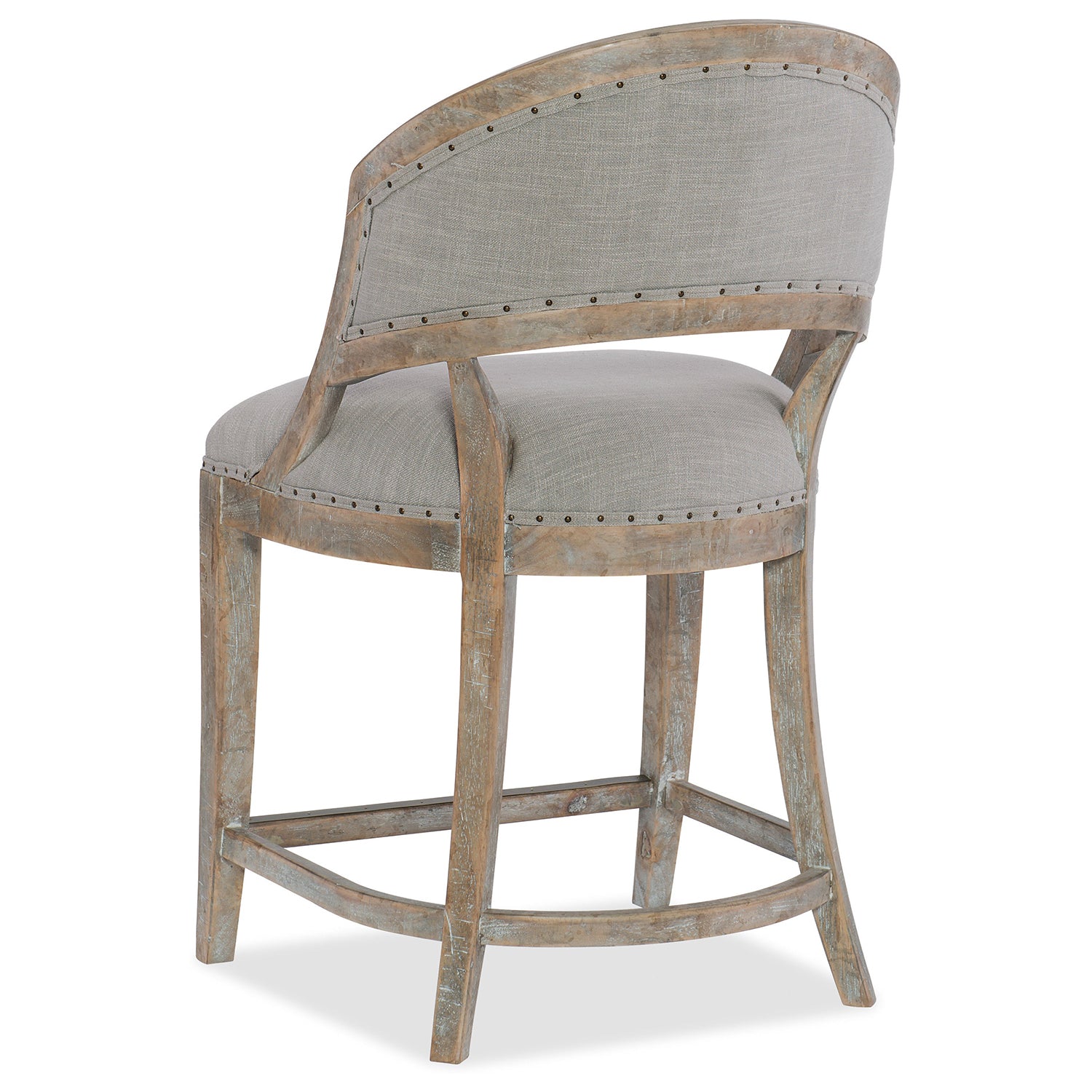 Hooker Furniture Boheme Garnier Barrel Back Counter Stool Set of 2