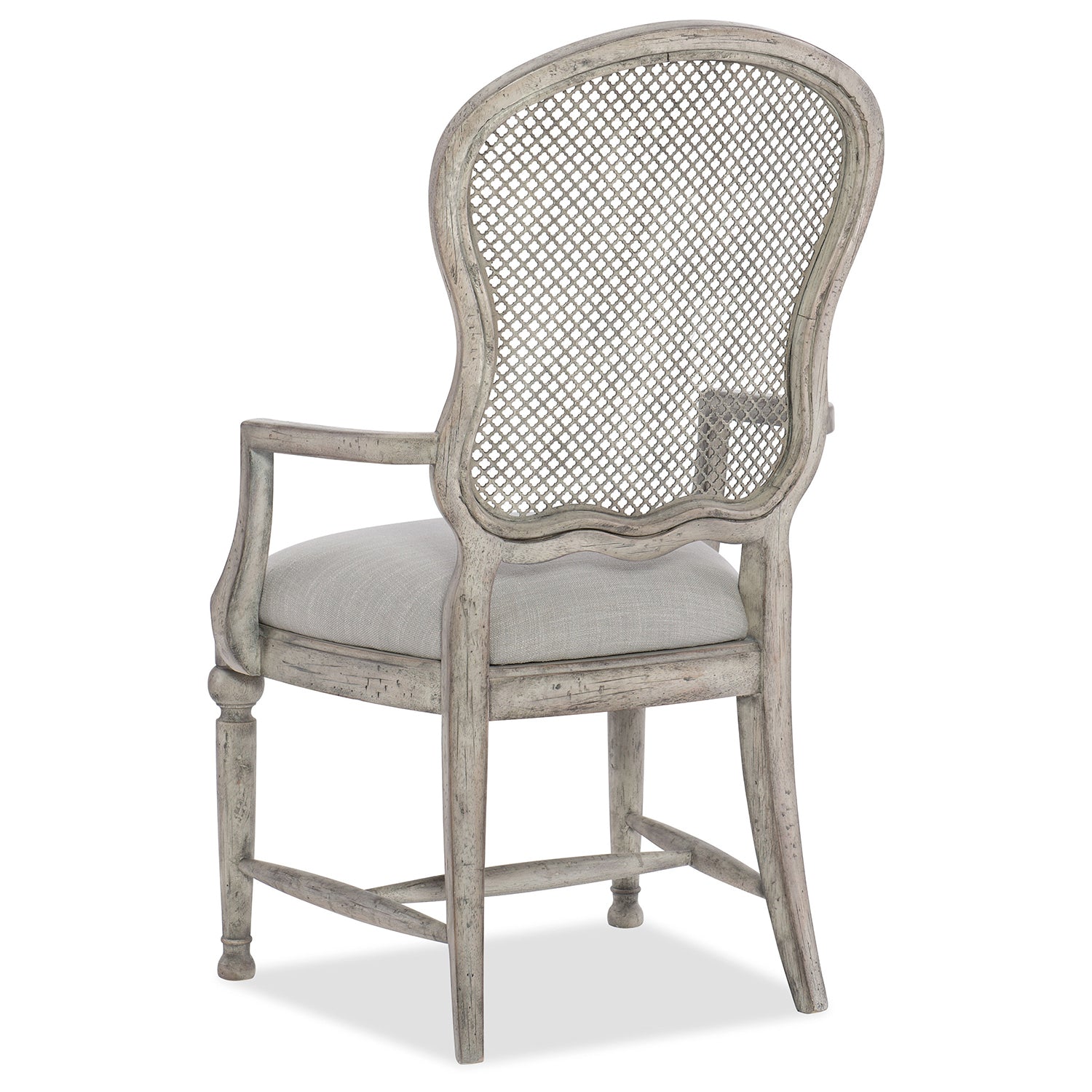 Hooker Furniture Boheme Gaston Metal Back Arm Chair Set of 2 - Final Sale