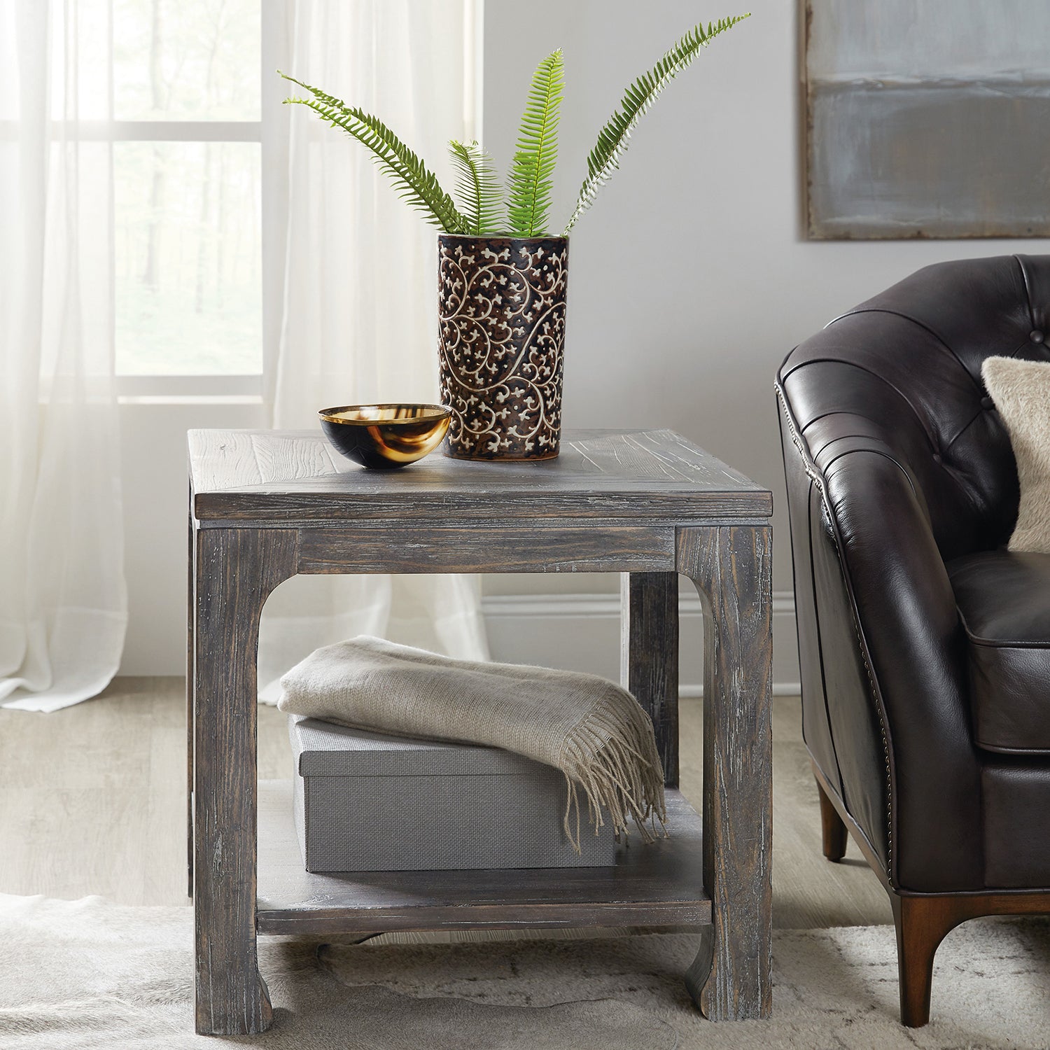 Hooker Furniture Beaumont Square End Table - Final Sale