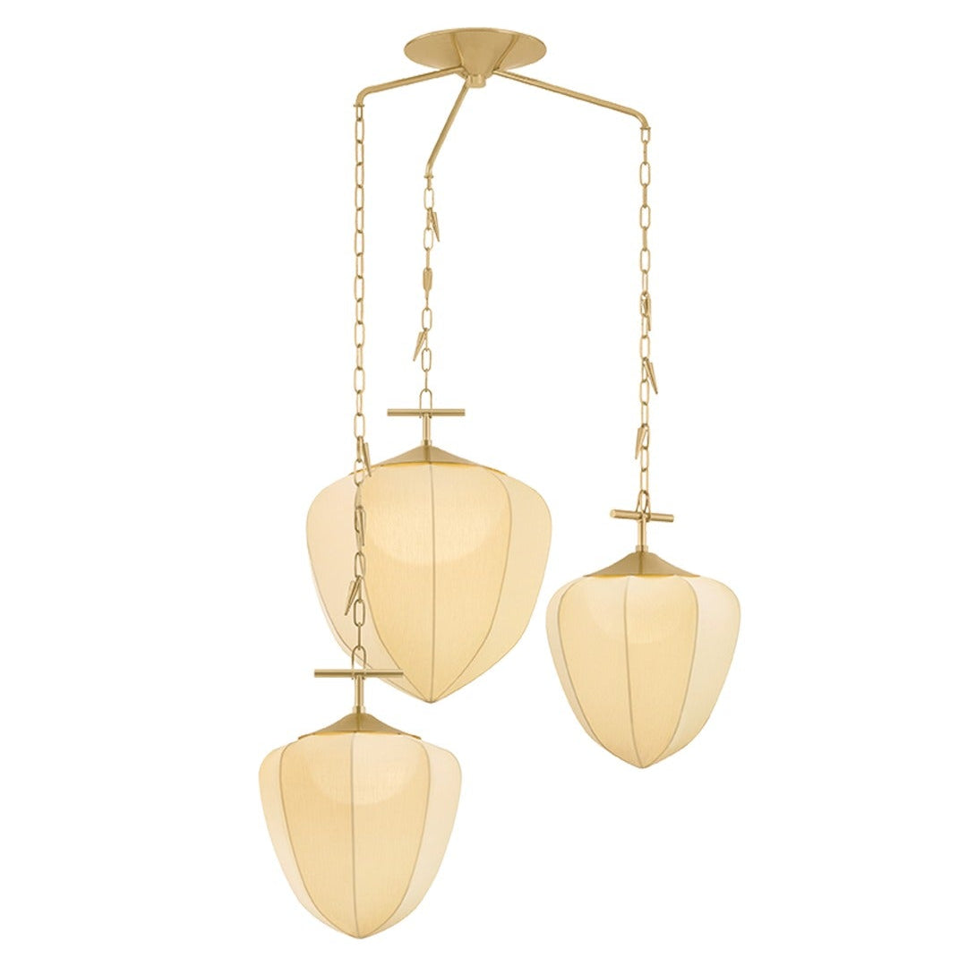 Noz Nozawa x Corbett Lighting Hoshi Chandelier