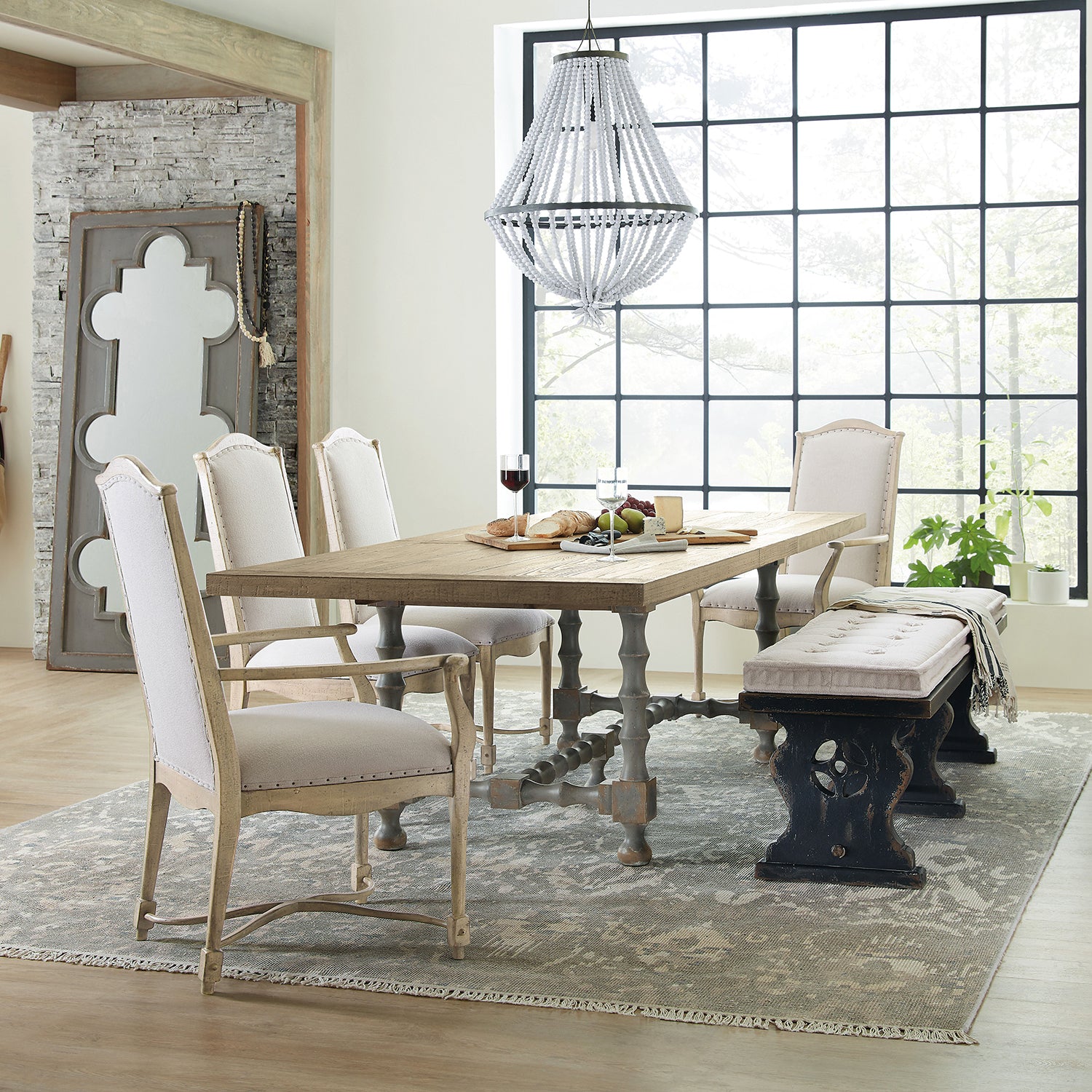 Hooker Furniture Ciao Bella Upholstered Back Side Chair Set of 2