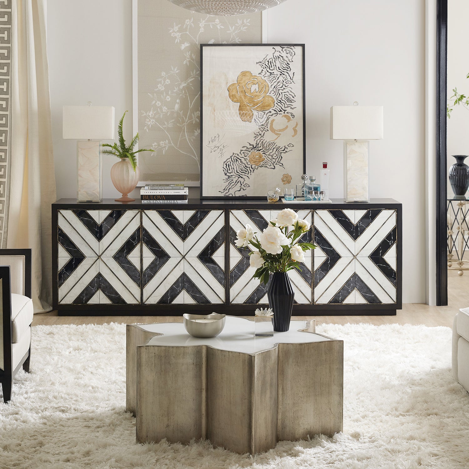 Hooker Furniture Sanctuary C Est La Vie  Cocktail Table