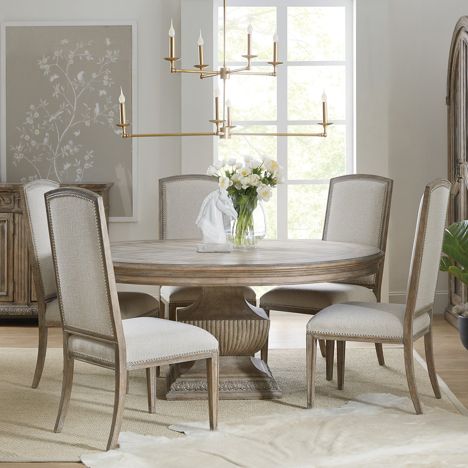 Hooker Furniture Castella Upholstered Side Chair Set of 2