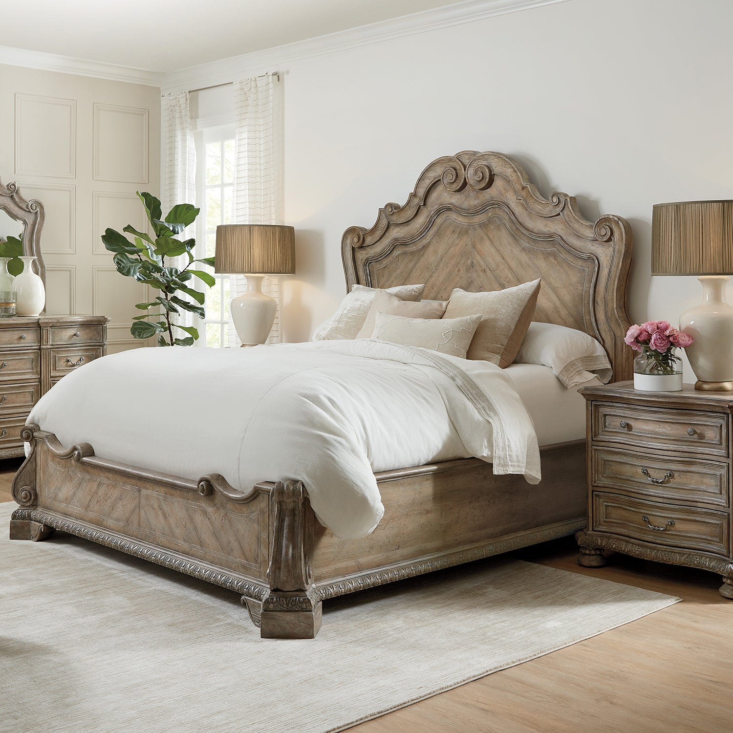 Hooker Furniture Castella  Panel Bed