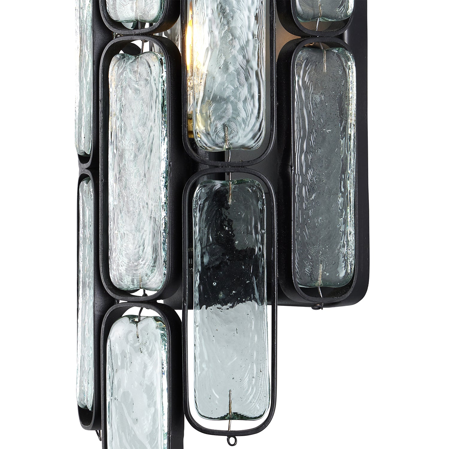 Currey & Co Centurion Recycled Glass Wall Sconce