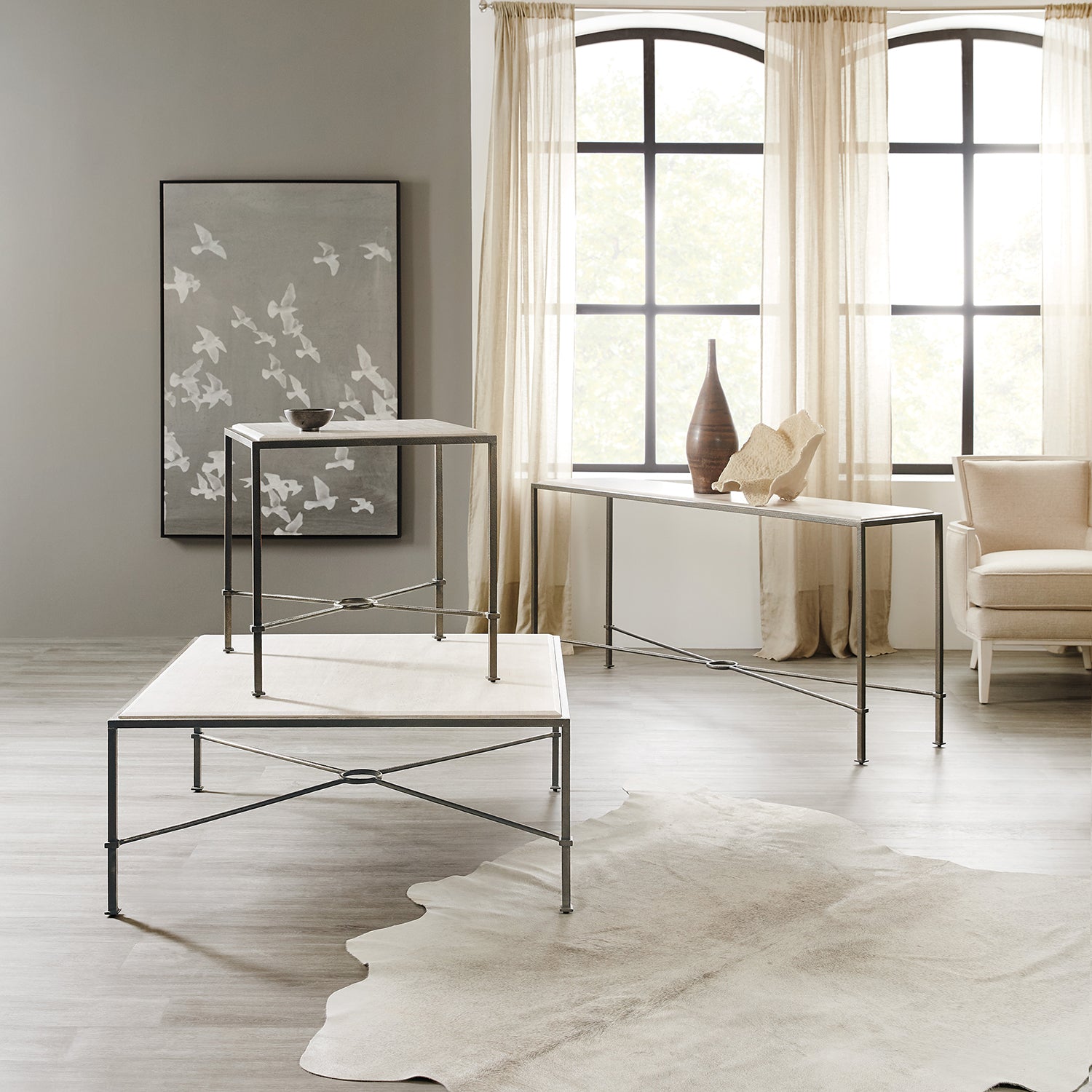 Hooker Furniture End Table Set of 2