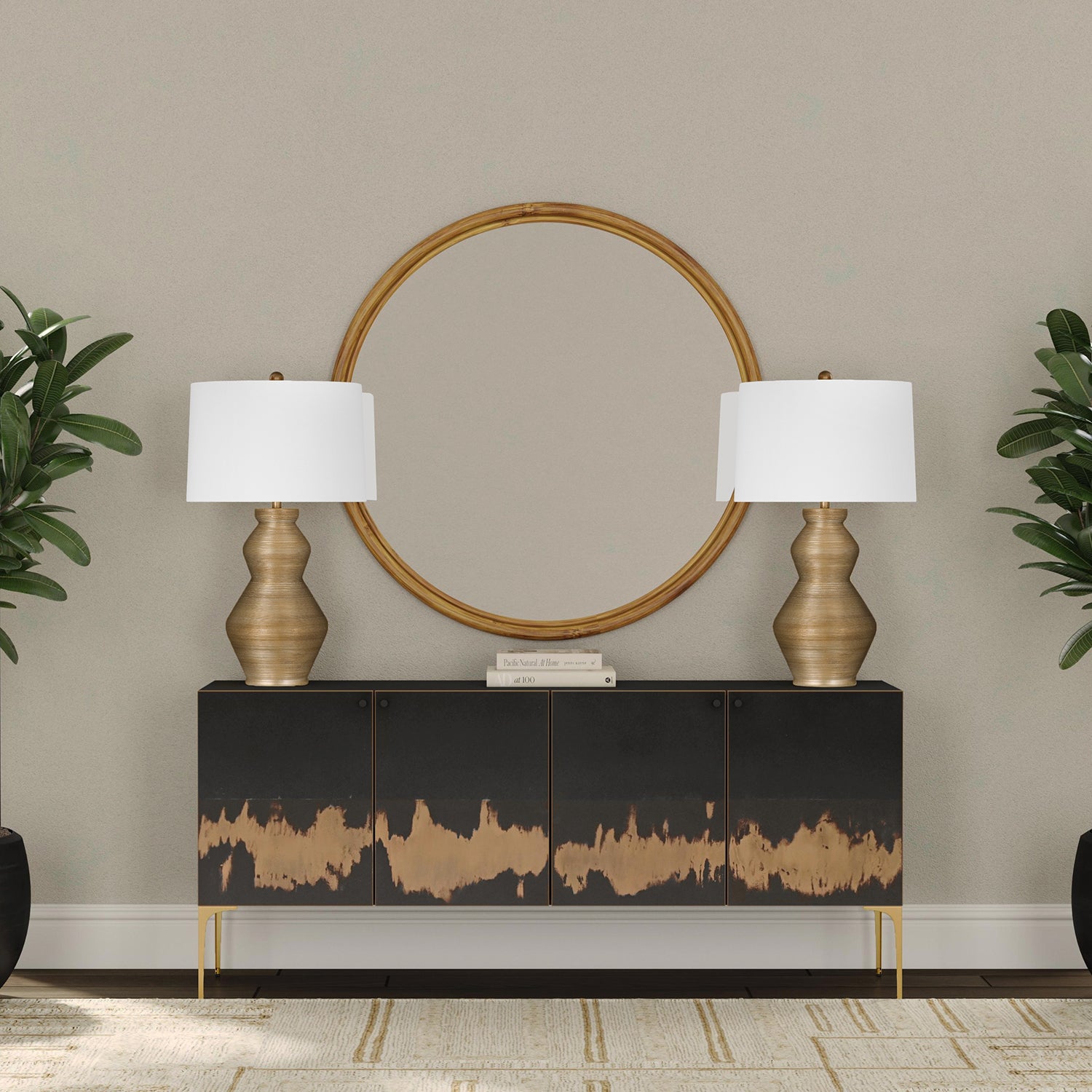 Bassett Mirror Kali Iron Sideboard