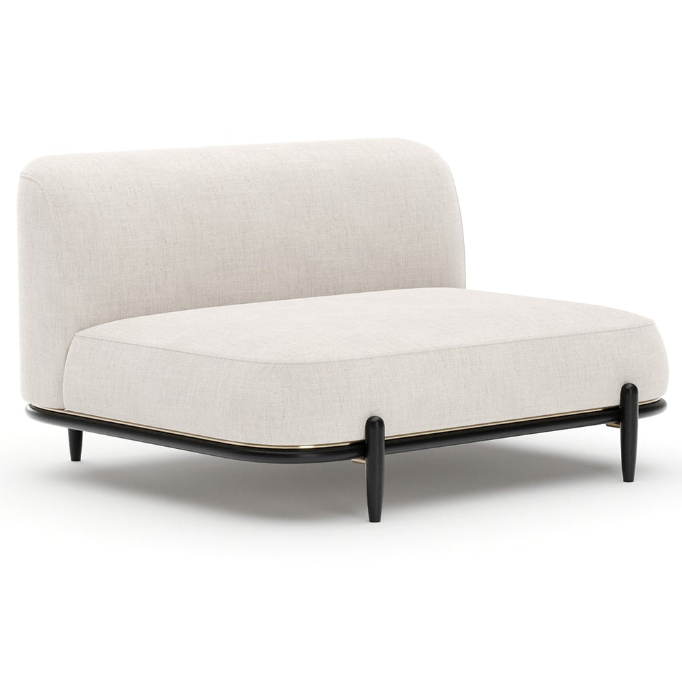 Caracole Madera Oatmeal Modular Armless Chair