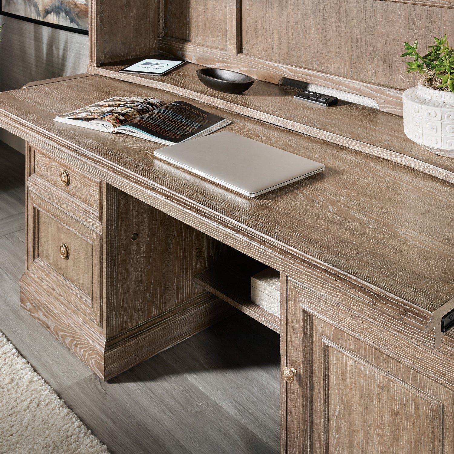 Hooker Furniture Work Your Way Sutter Computer Credenza - Thumbnail 2