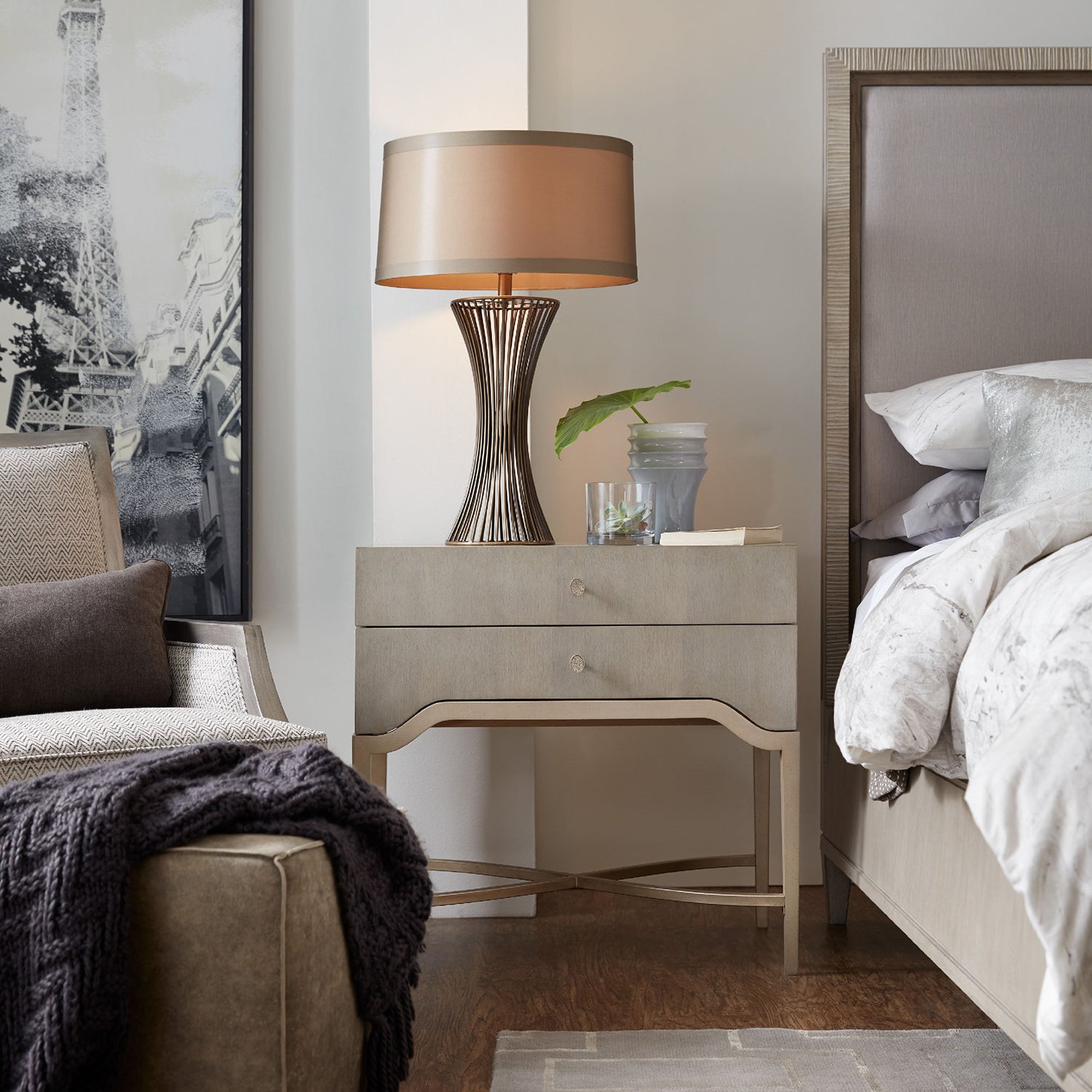 Hooker Furniture Elixir Two-Drawer Nightstand