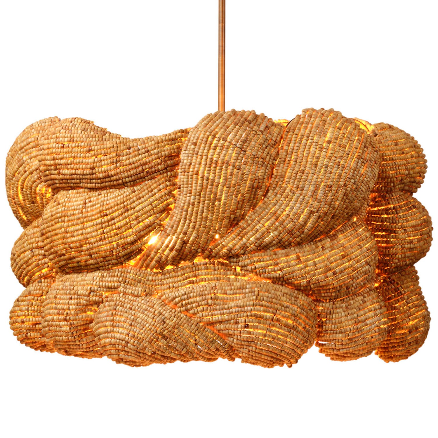 Jamie Young Anguilla Natural Large Chandelier