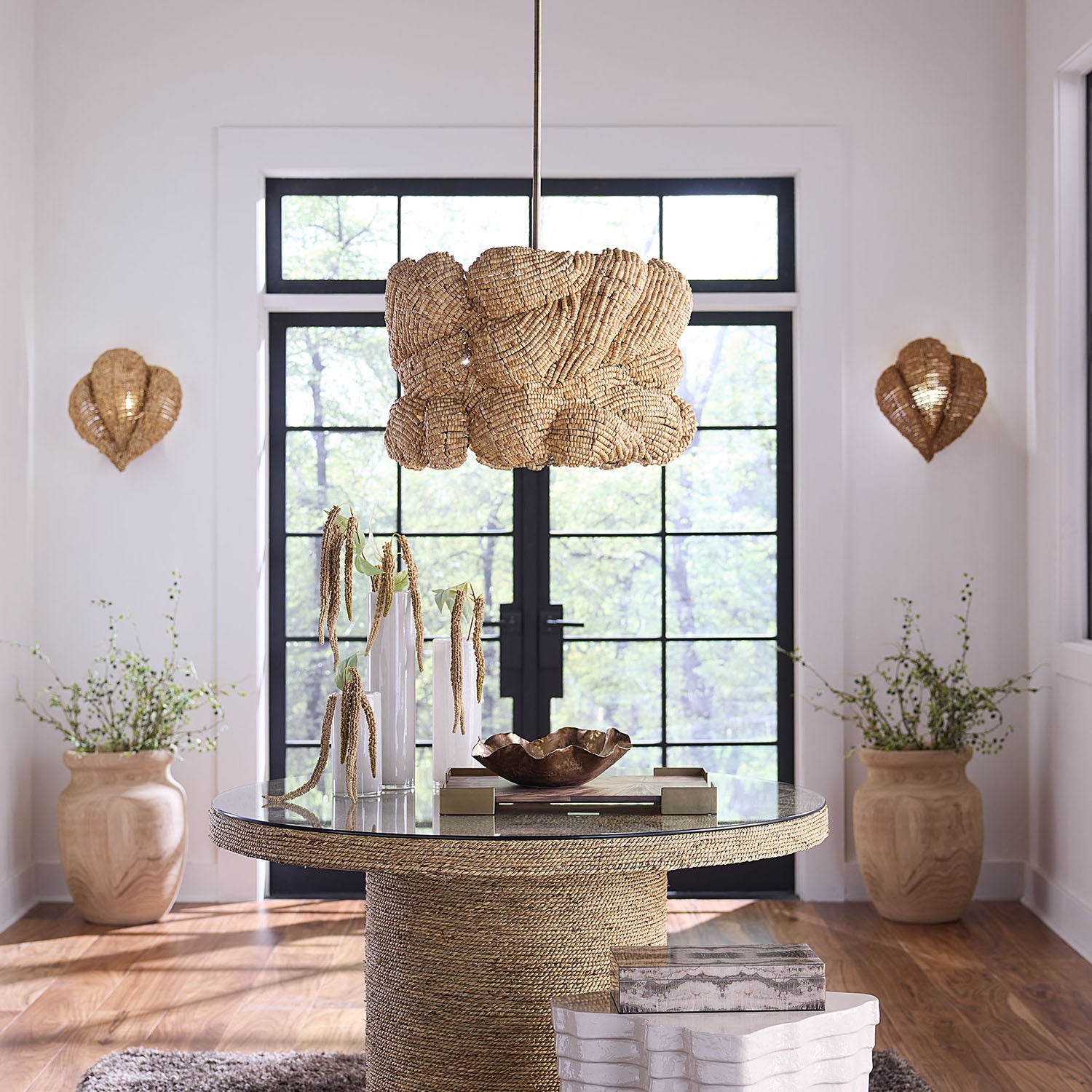 Jamie Young Anguilla Natural Small Chandelier
