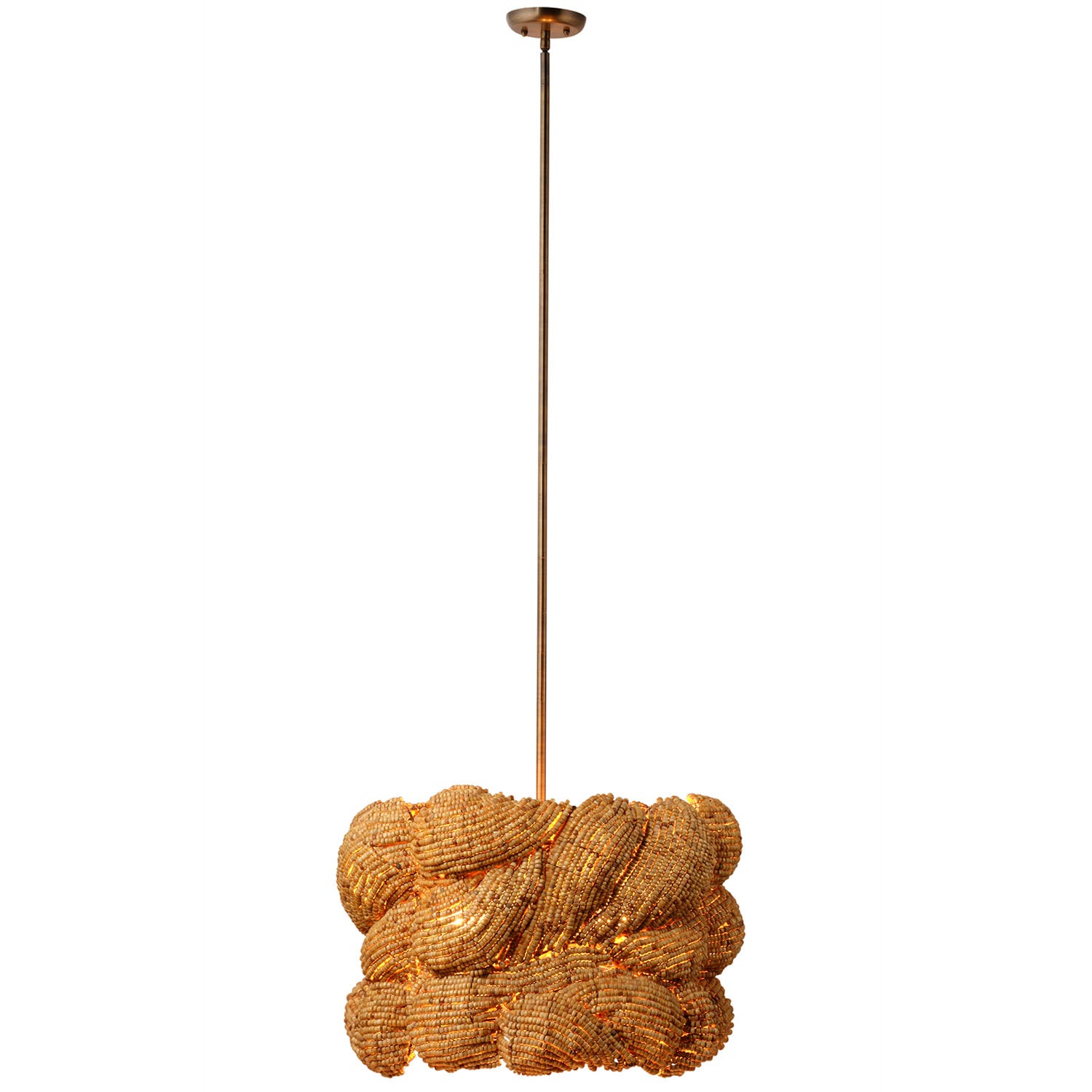 Jamie Young Anguilla Natural Small Chandelier