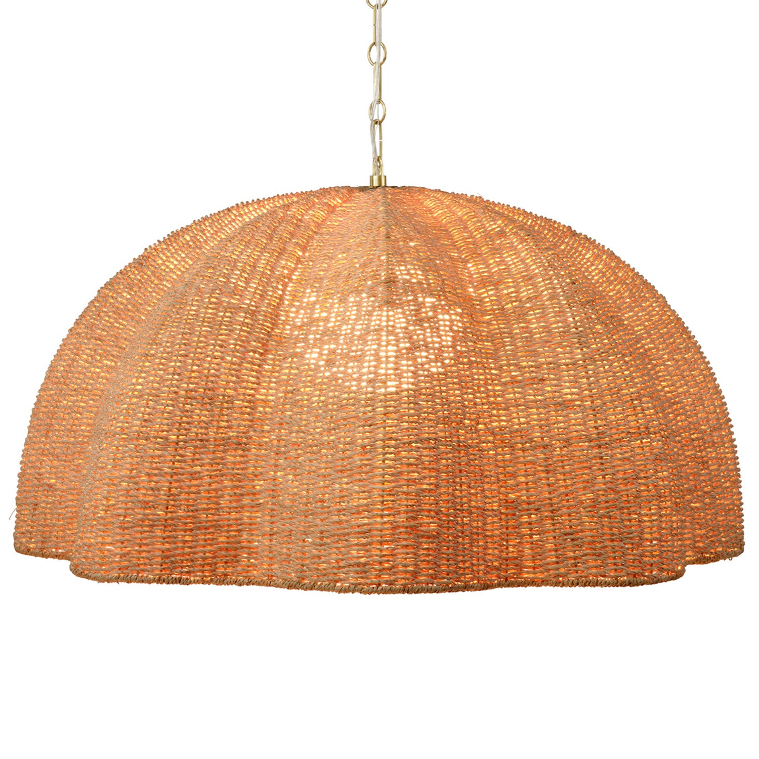 Jamie Young Rosemary Natural Large Pendant