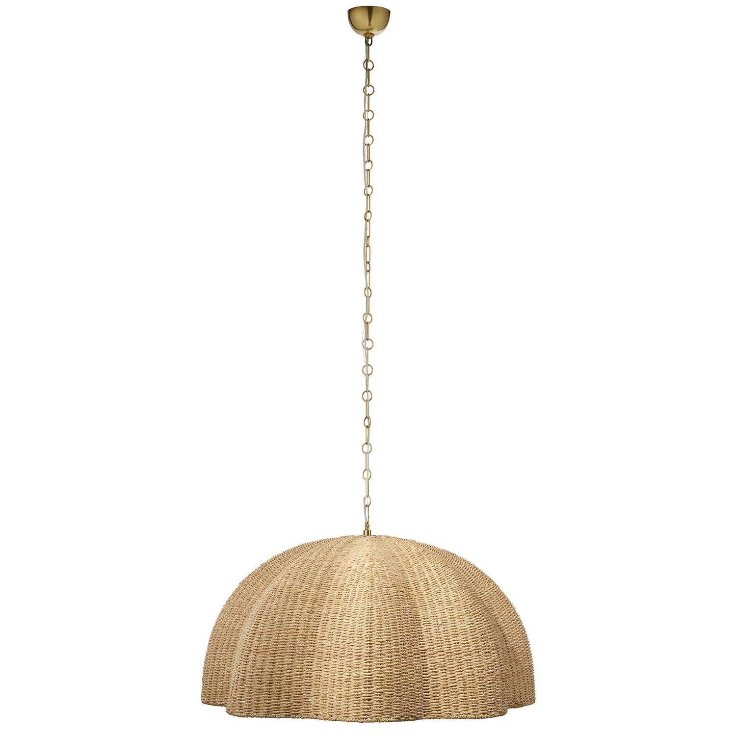 Jamie Young Rosemary Natural Large Pendant