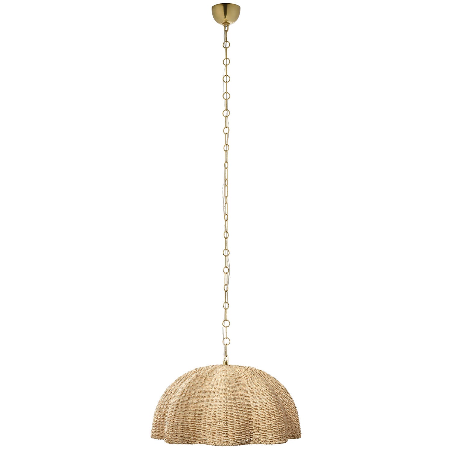 Jamie Young Rosemary Natural Small Pendant